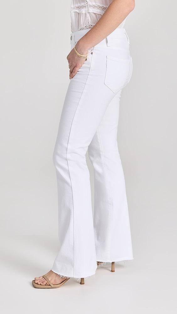 PAIGE High Rise Laurel Canyon Petite Jeans | Shopbop Product Image