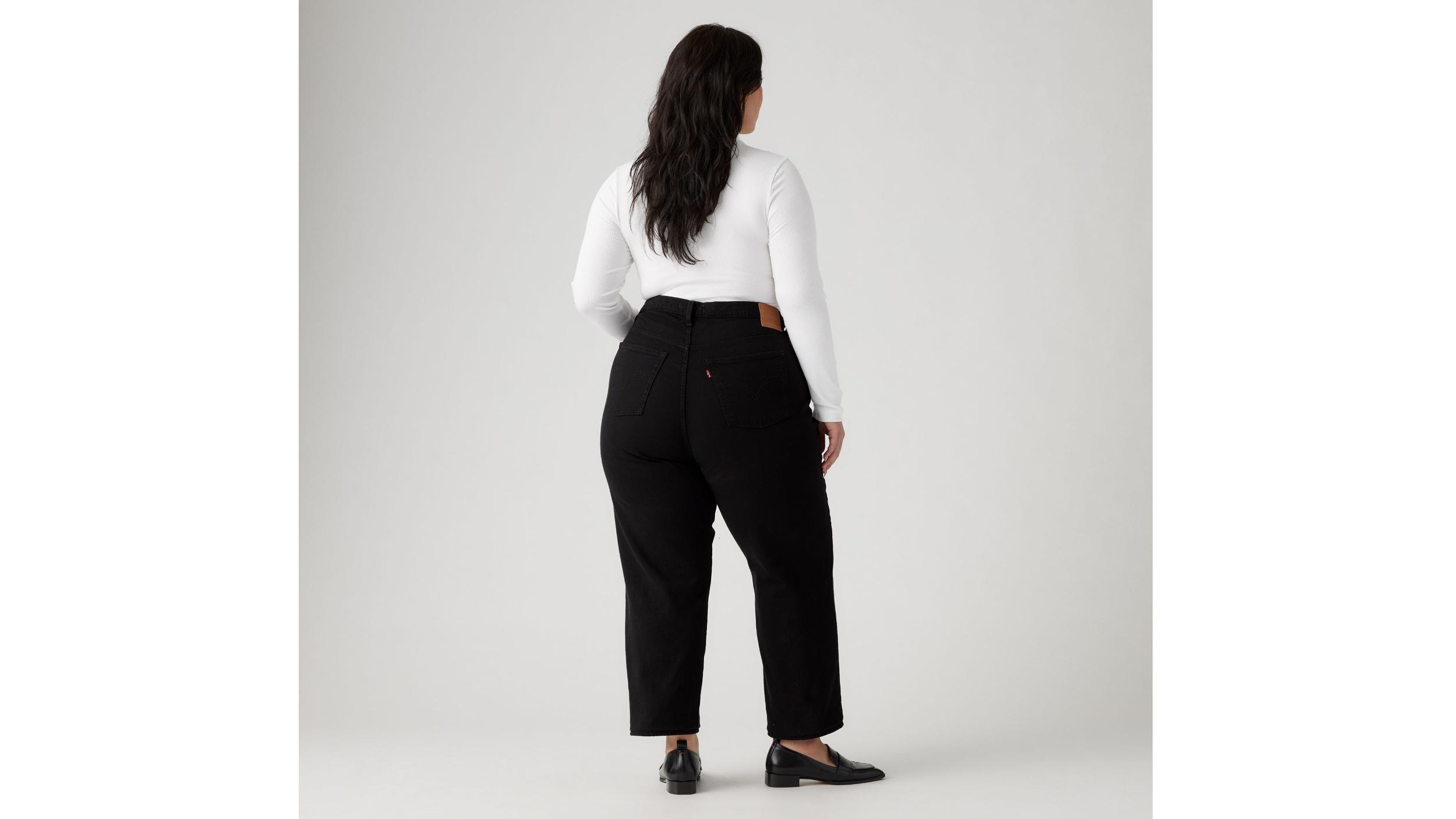 Ribcage Straight Ankle Women's Jeans (Plus Size) Product Image