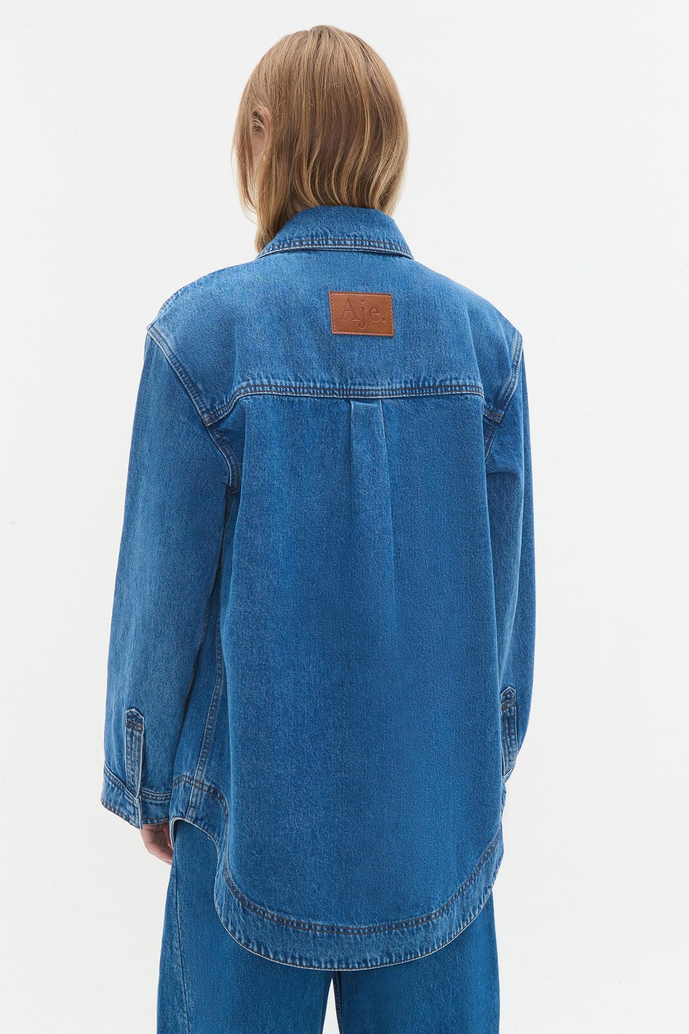 Rylan Long Sleeve Denim Shirt Product Image