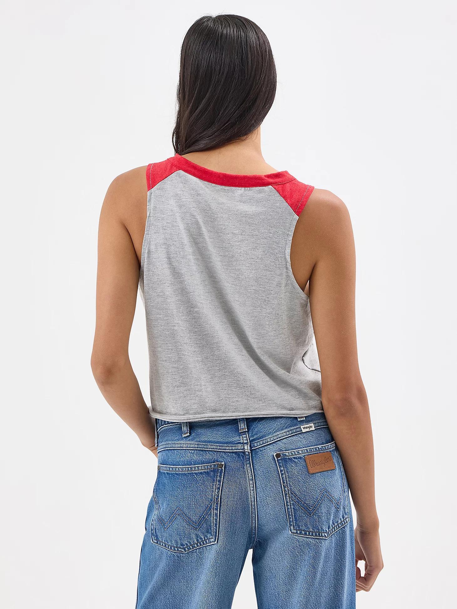 Women's Wrangler Collegiate Vintage Muscle Tee | Women's TOPS | Wrangler® Product Image