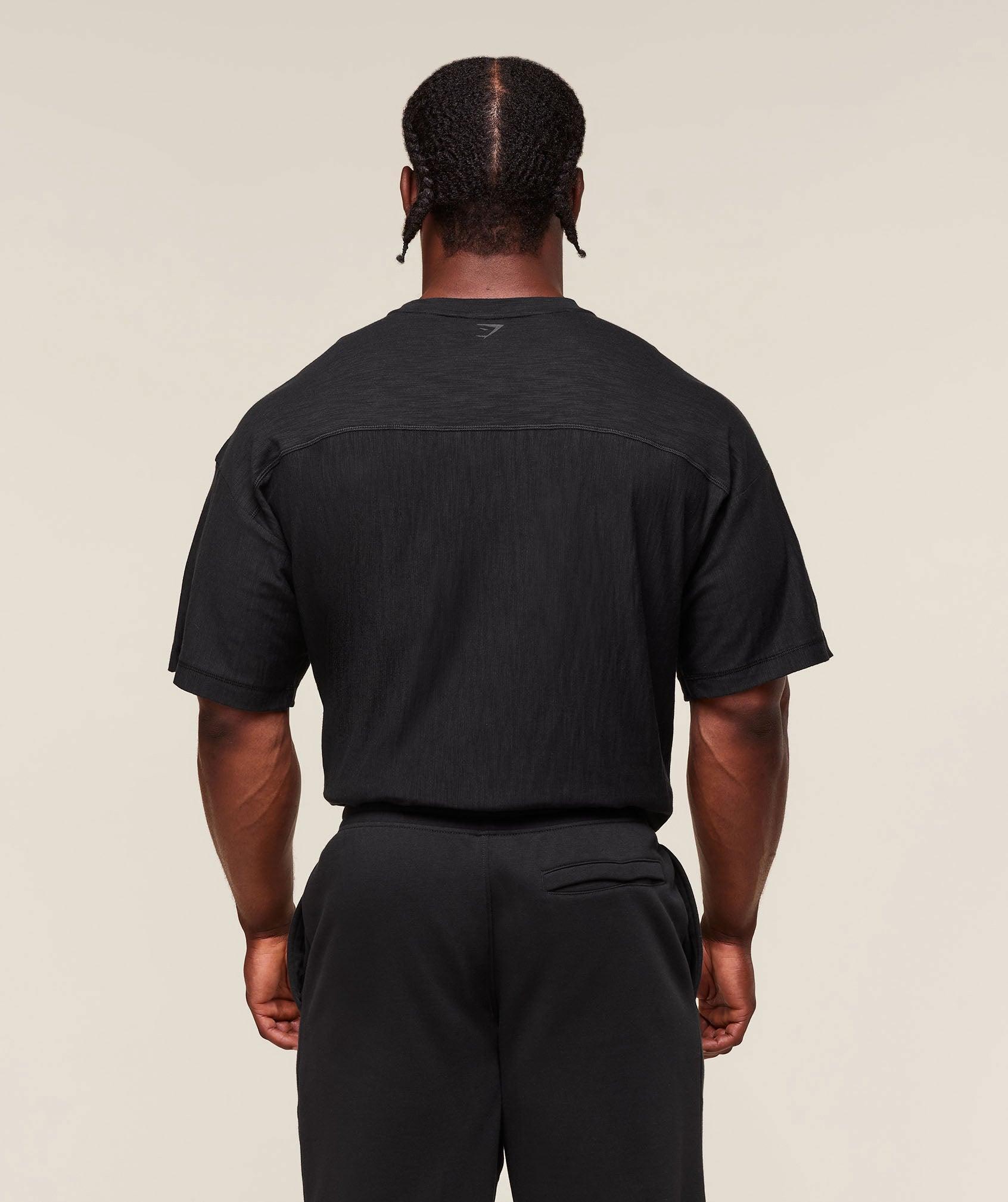 Lightweight Slub Textured T-Shirt Product Image