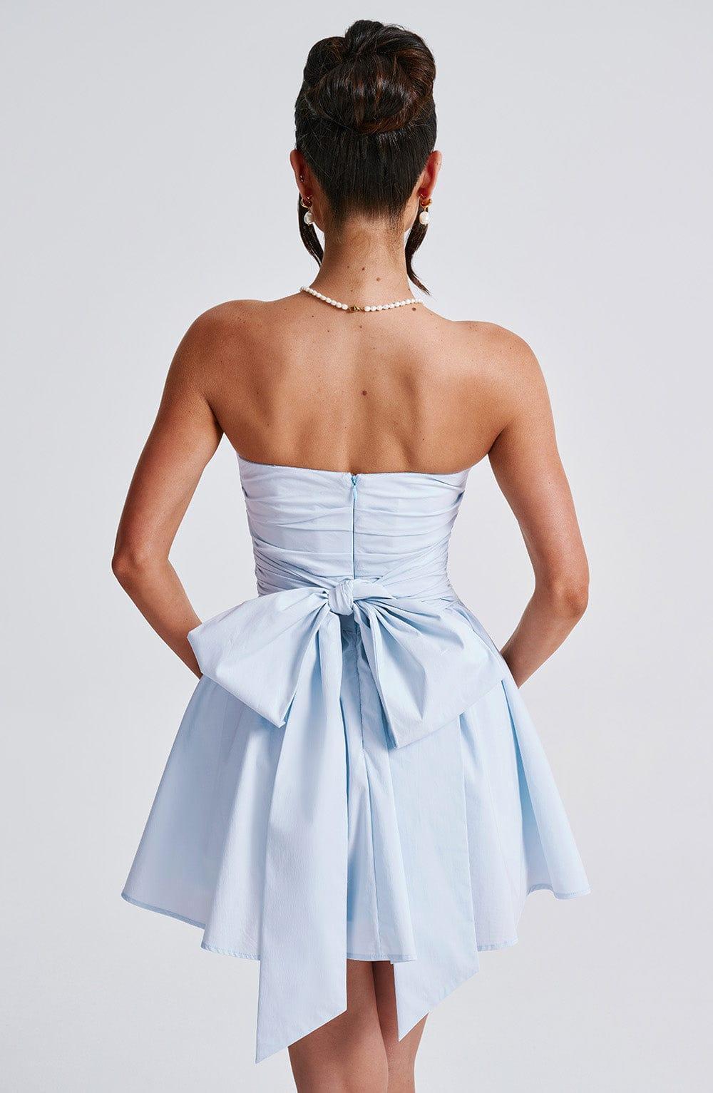 Katrina Mini Dress - Blue Product Image