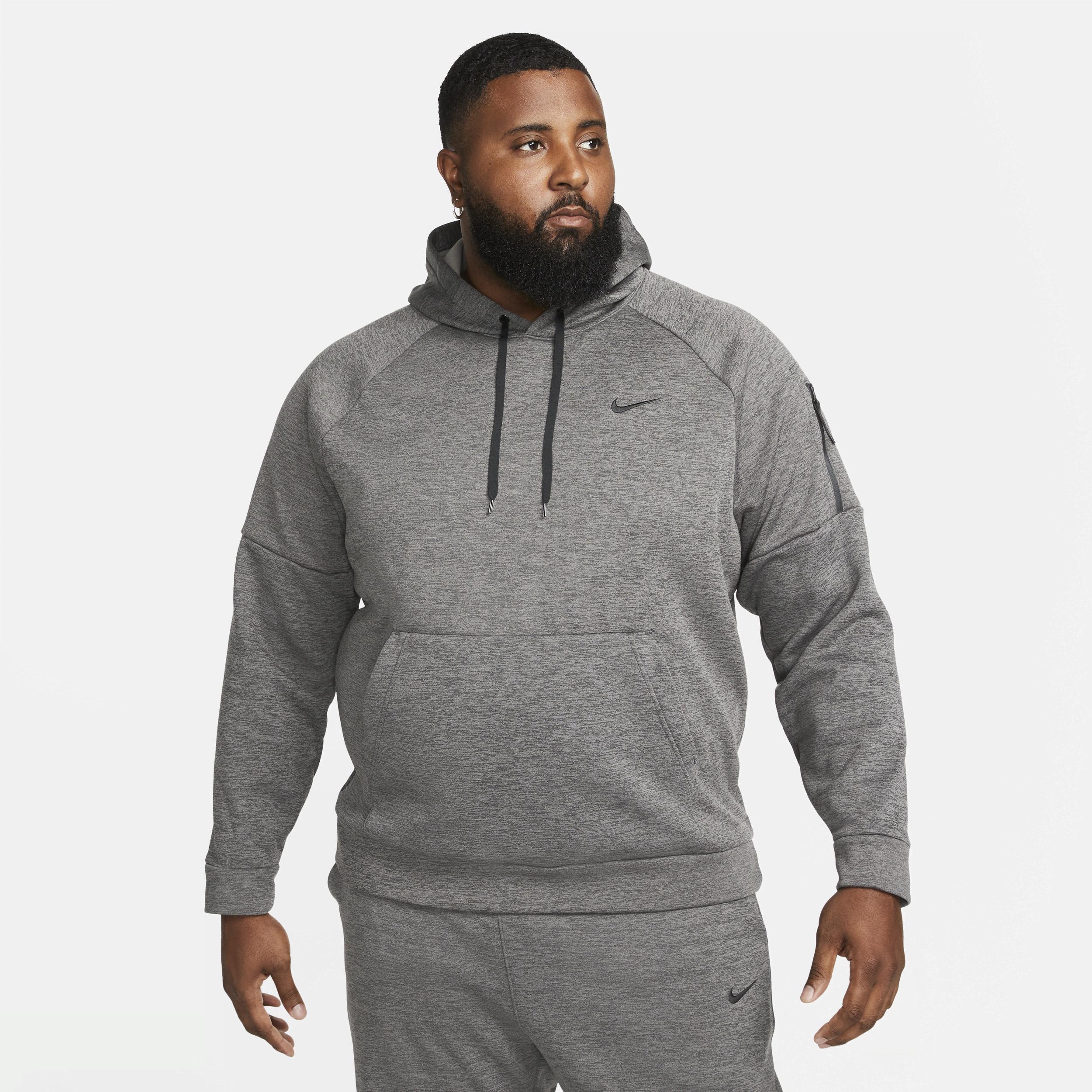 Nike Therma Men's Therma-FIT Hooded Fitness Pullover Product Image