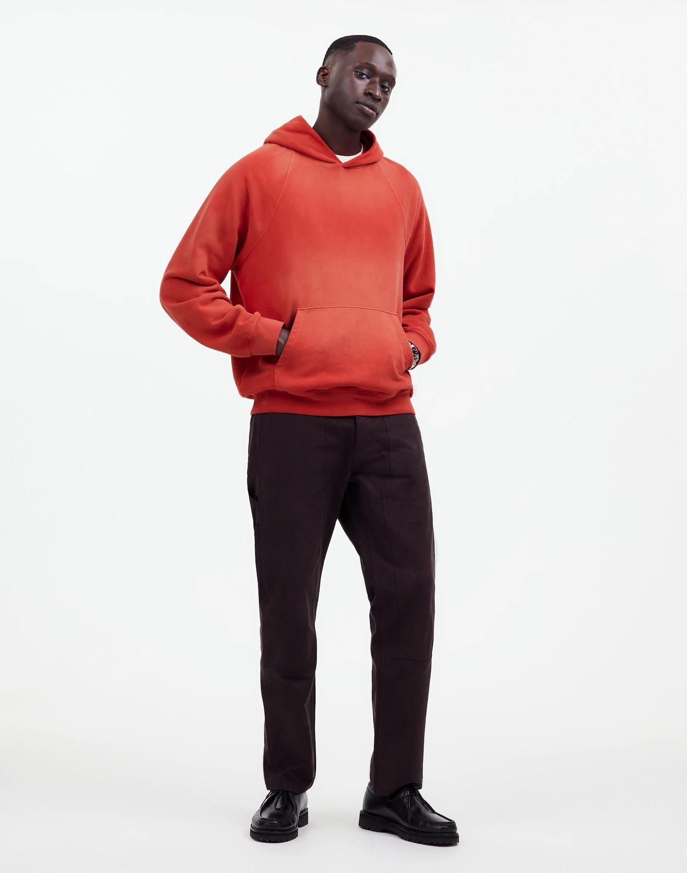 The McCarren Midweight Raglan-Sleeve Hoodie Sweatshirt Product Image