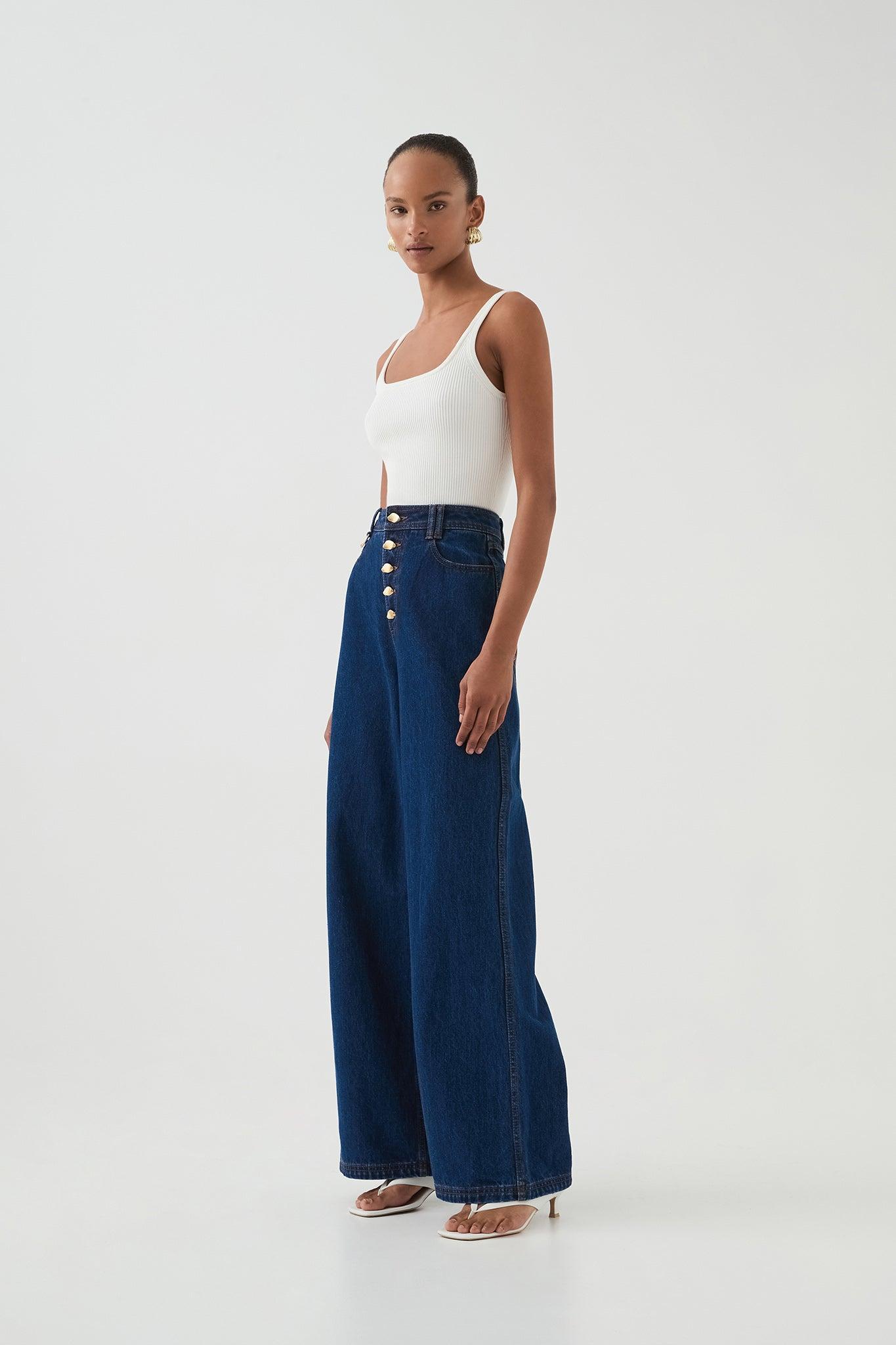 Stella Denim Mini Skirt Product Image