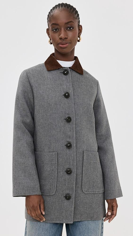 Veronica Beard Freya Dickey Coat | Shopbop Product Image