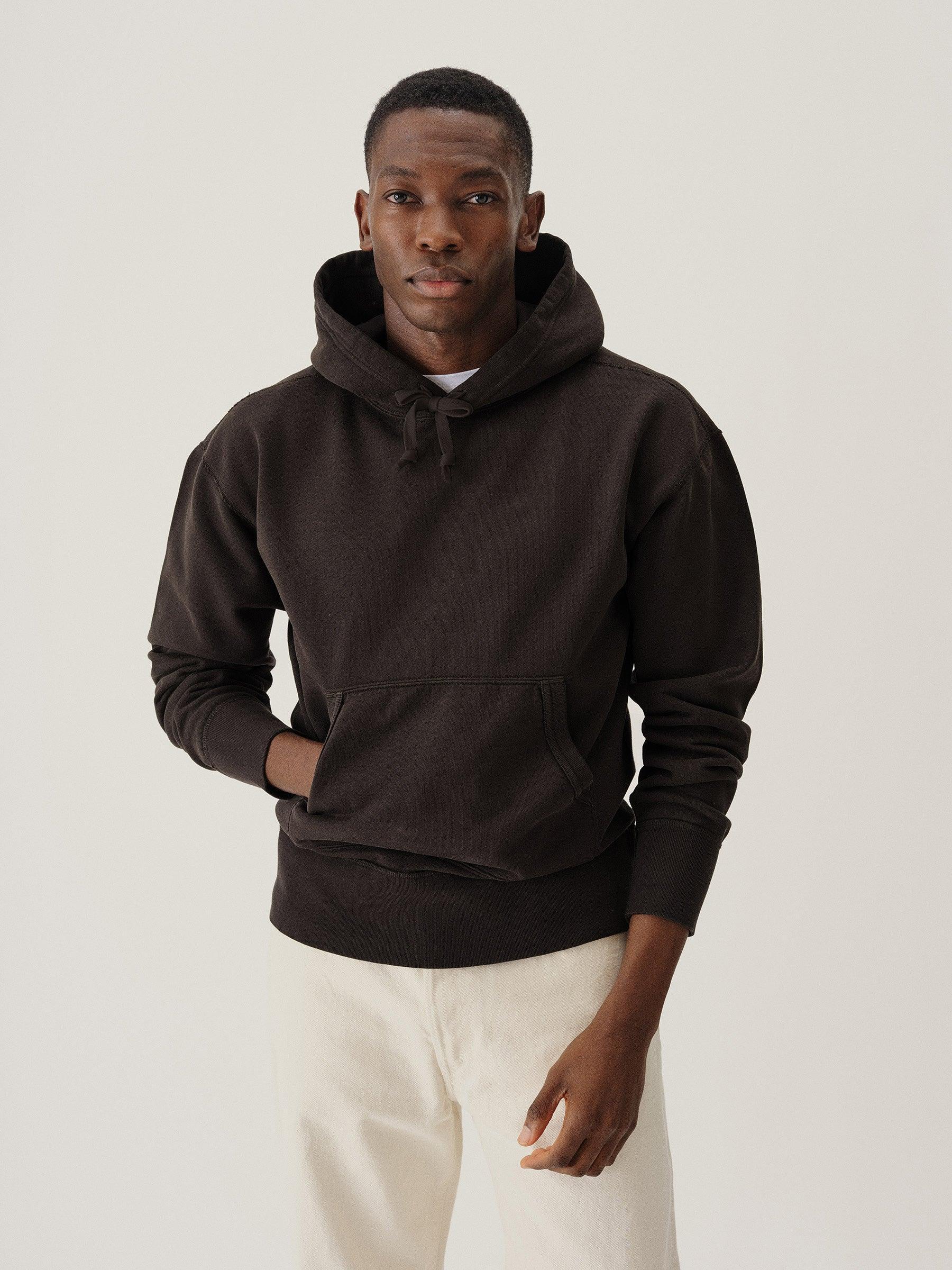 Black Sunfade Welterweight Hooded Sweatshirt Product Image