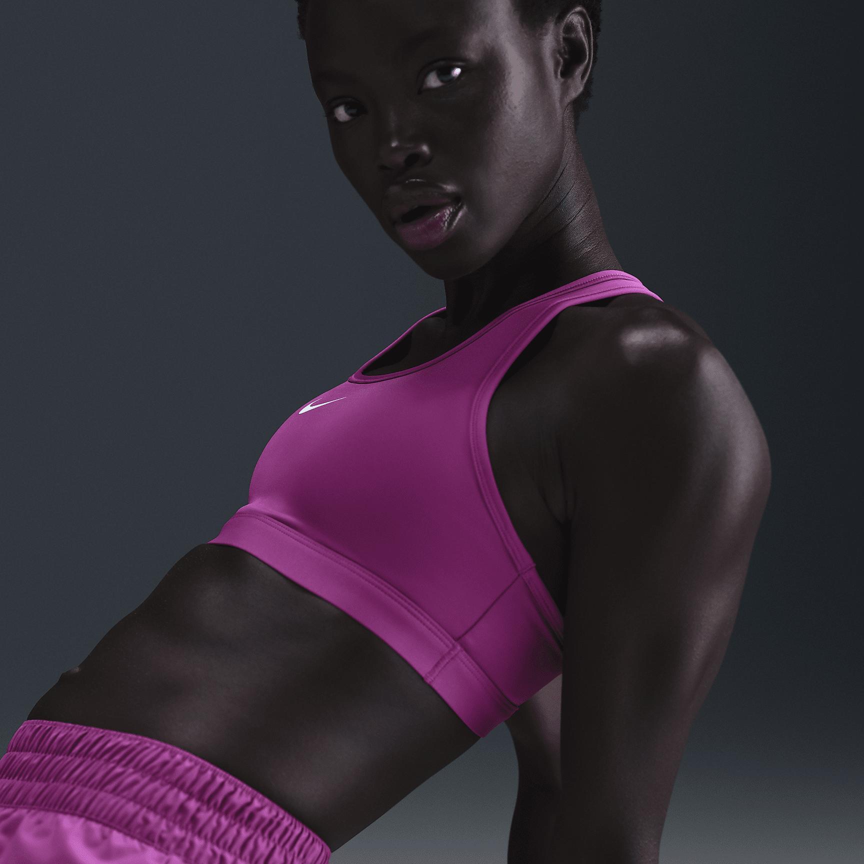 Nike Women's Swoosh Medium Support Padded Sports Bra Product Image