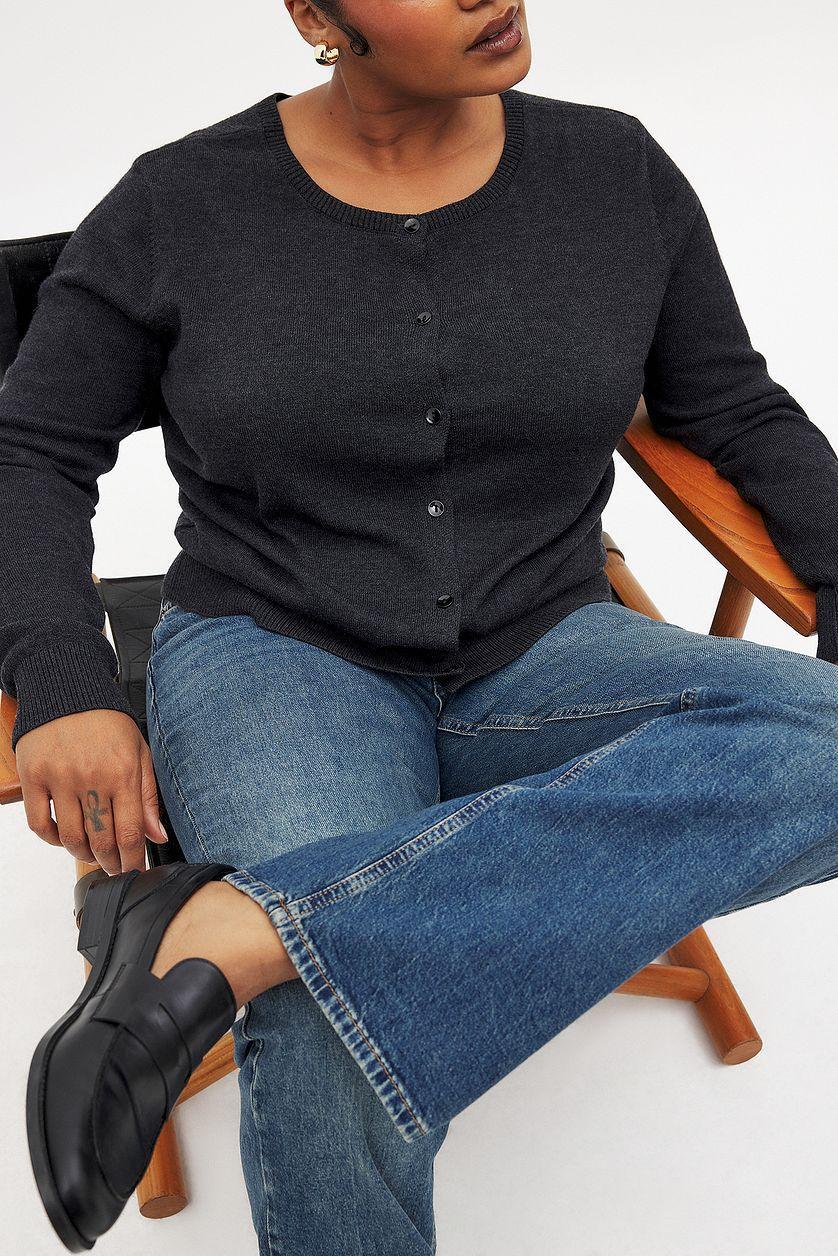 Straight Mid Waist Jeans Product Image