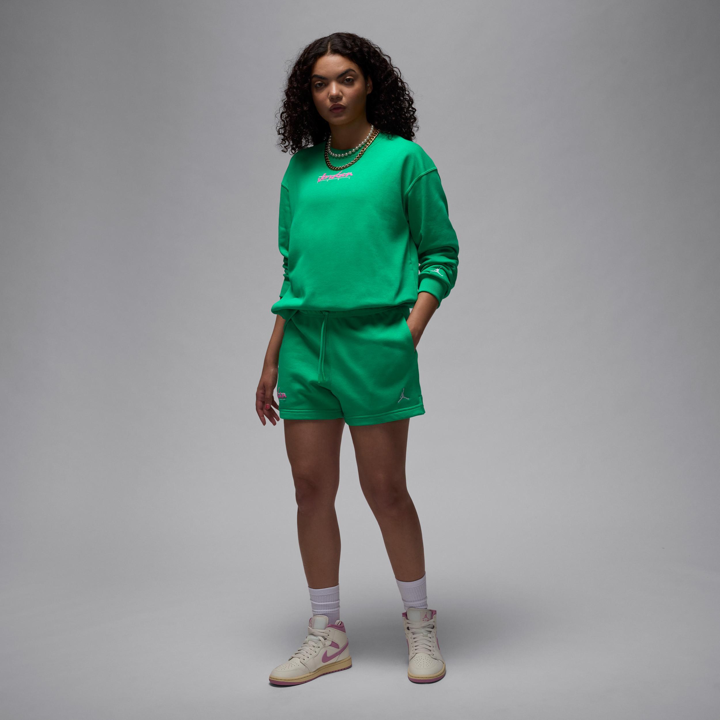 Women's Jordan Brooklyn Fleece Crew-Neck Sweatshirt Product Image