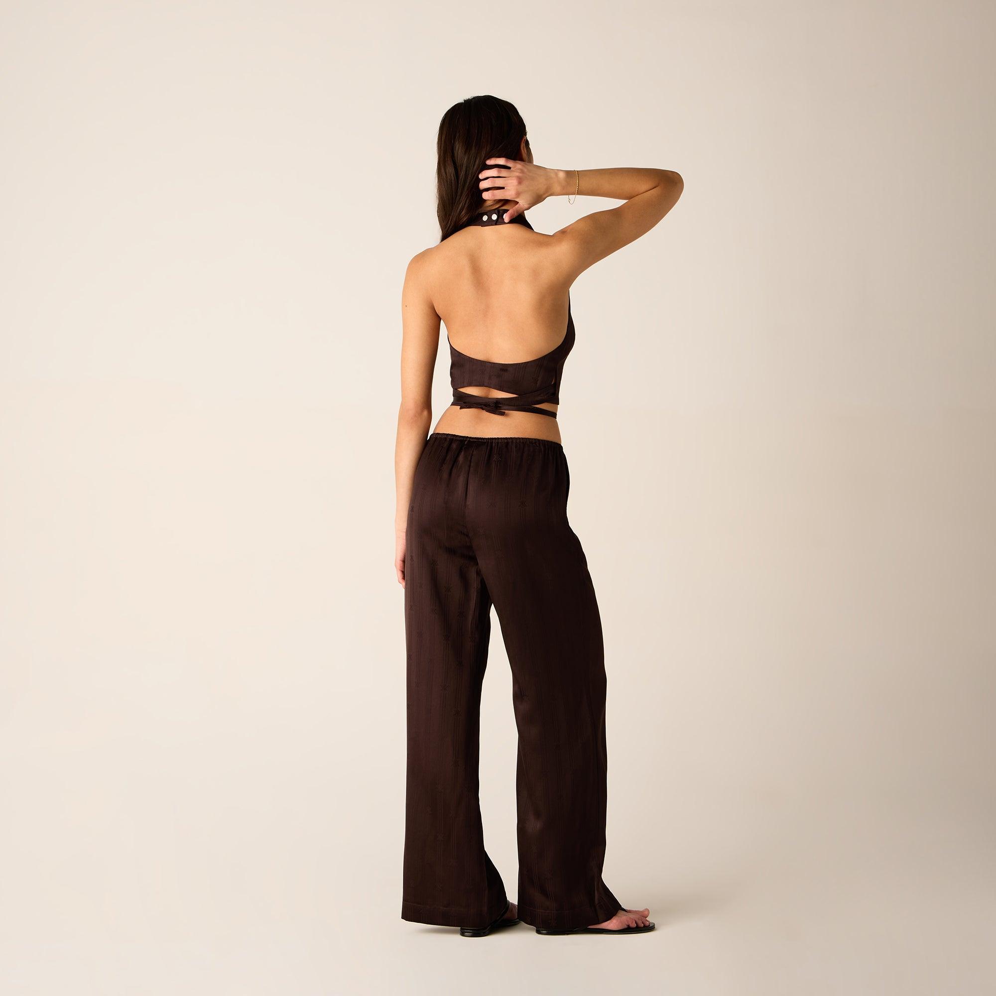 Burberry Jane Silk Trousers Female Product Image