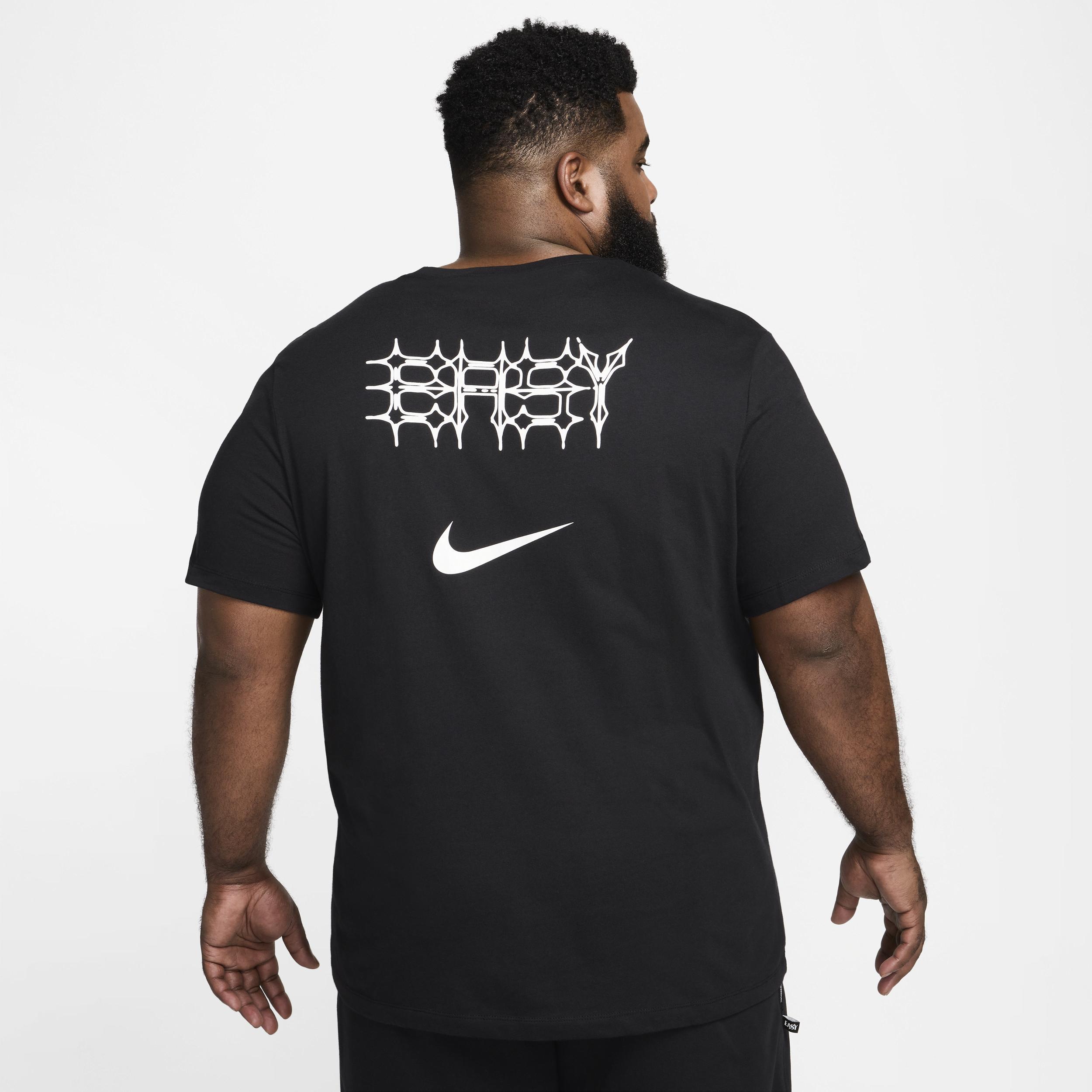 Nike Mens Nike KD T-Shirt - Mens Black/Sail Product Image