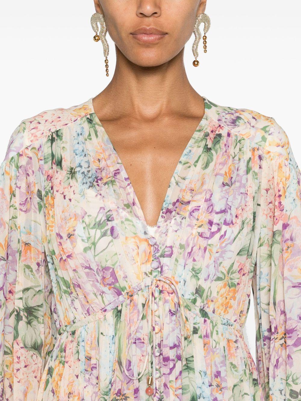 Halliday floral-print maxi dress Product Image