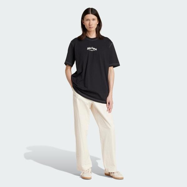 adidas Wabash Tee Black L Mens Product Image