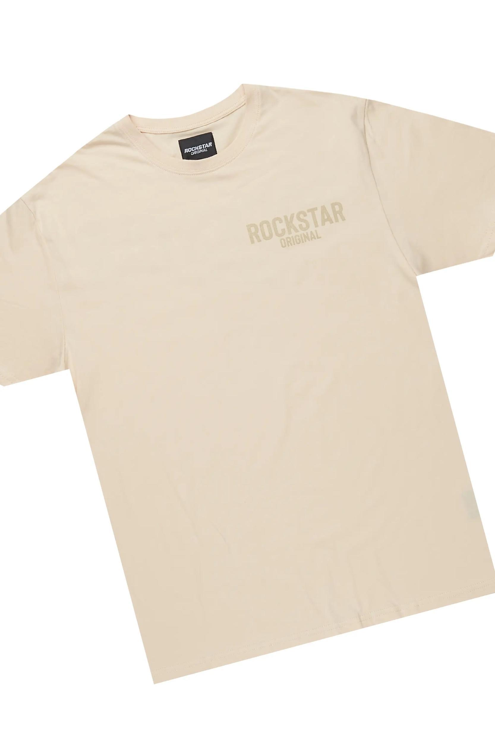 Sana Beige Short Set Male Product Image