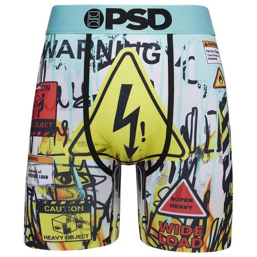 PSD Mens Graphic Briefs - Black/Green/Pink Product Image
