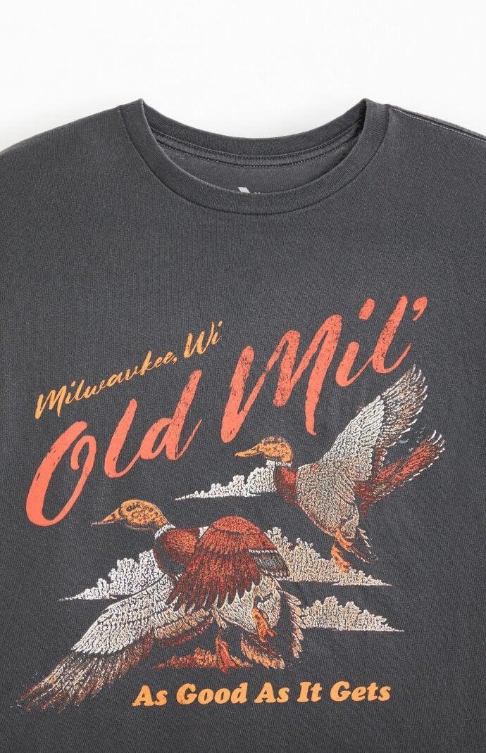 Men's Old Milwaukee Geese Cropped T-Shirt Product Image