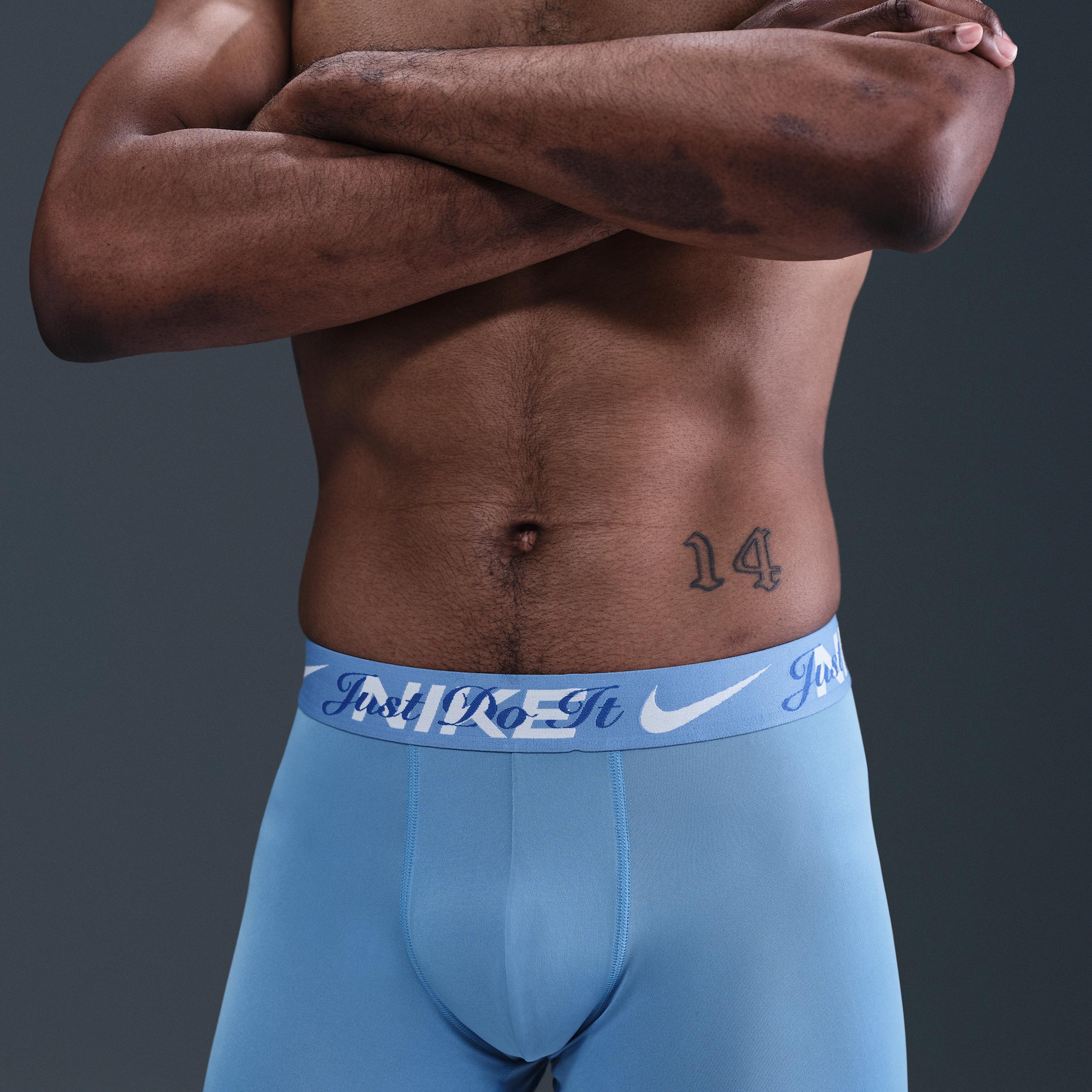 Nike Men's Dri-FIT Essential Micro Boxer Briefs (3-Pack) Product Image
