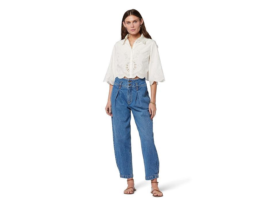 Joie Pheobe Top (Porcelain) Women's Clothing Product Image