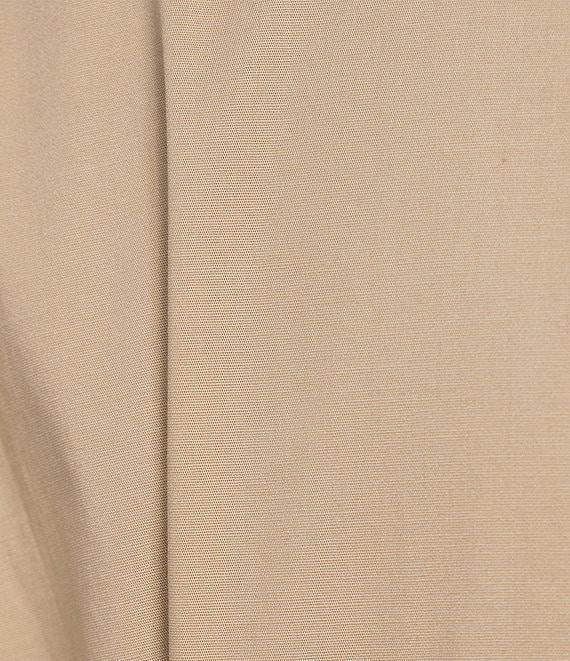 J.McLaughlin Minae Woven Point Collar 3/4 Sleeve Button Front Midi Dress Product Image