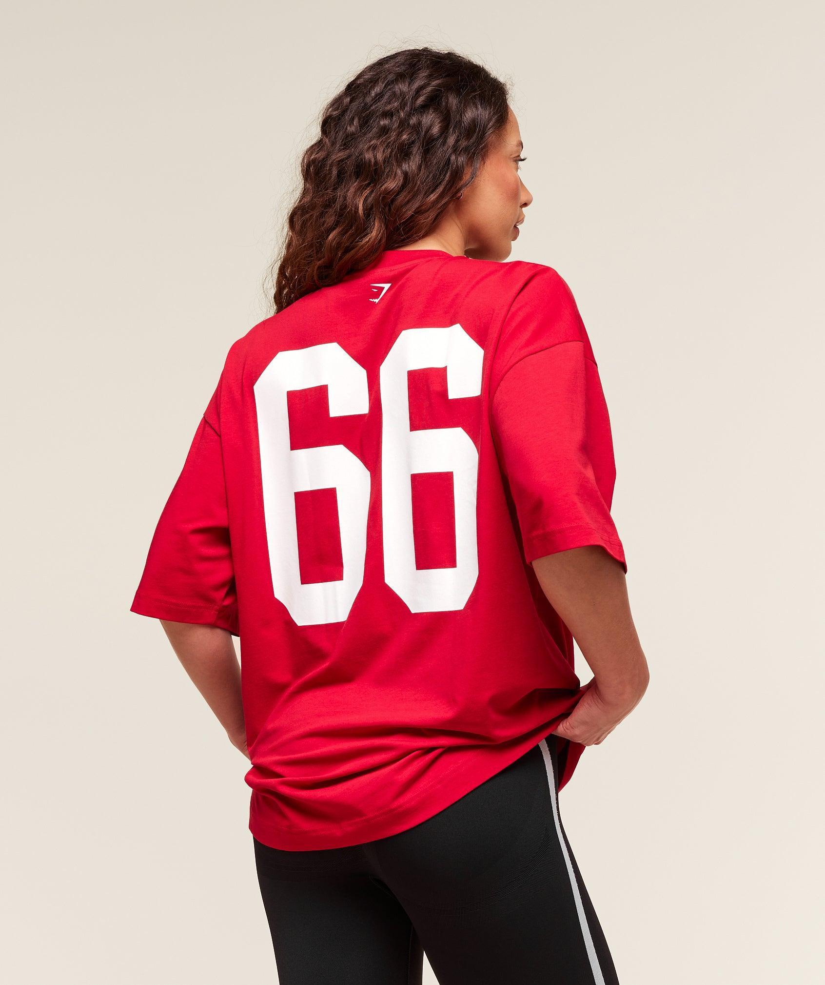 Varsity Graphic Oversized T-shirt Product Image