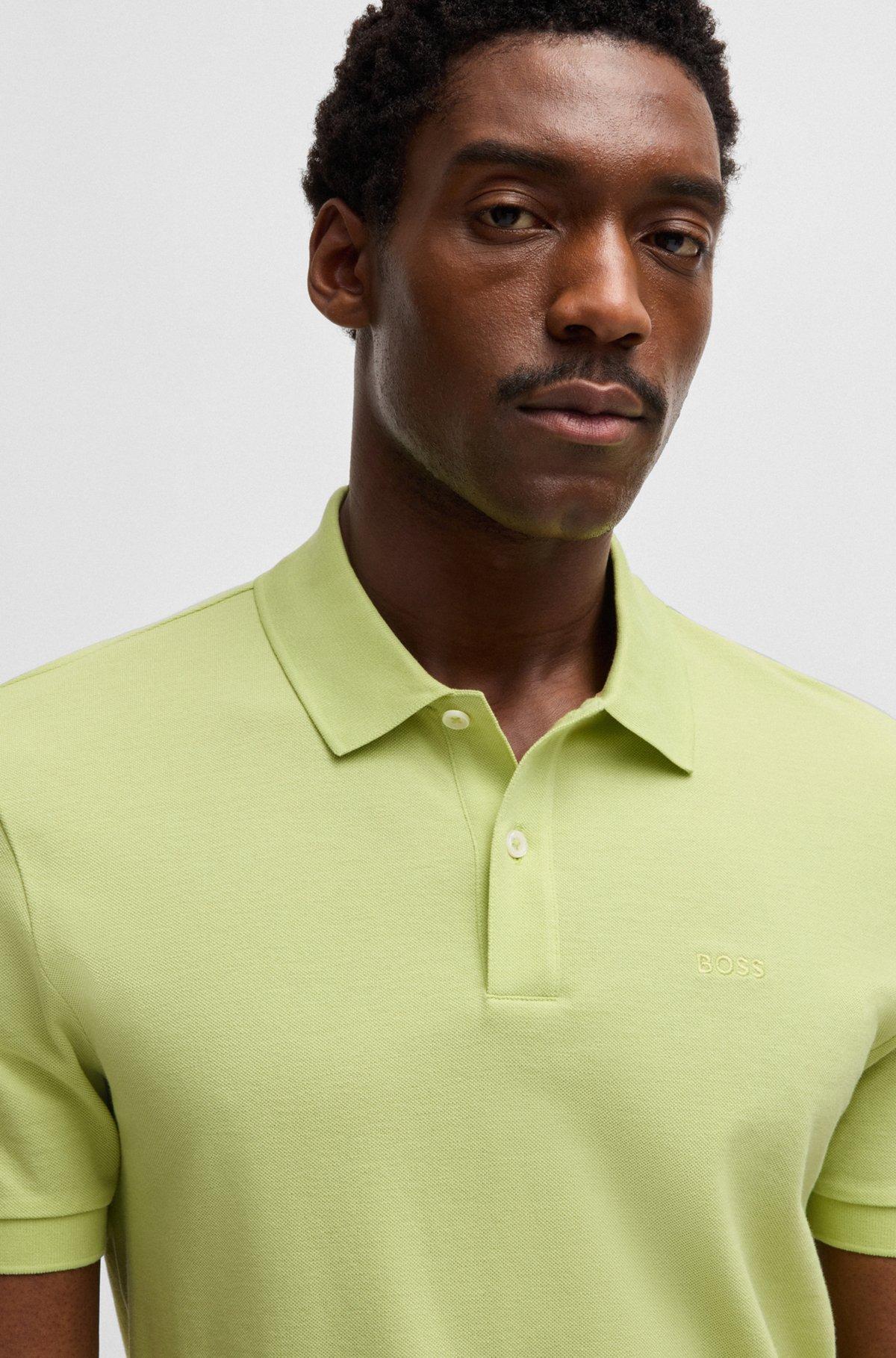 Pallas Regular-fit polo shirt in cotton with embroidered logo Product Image