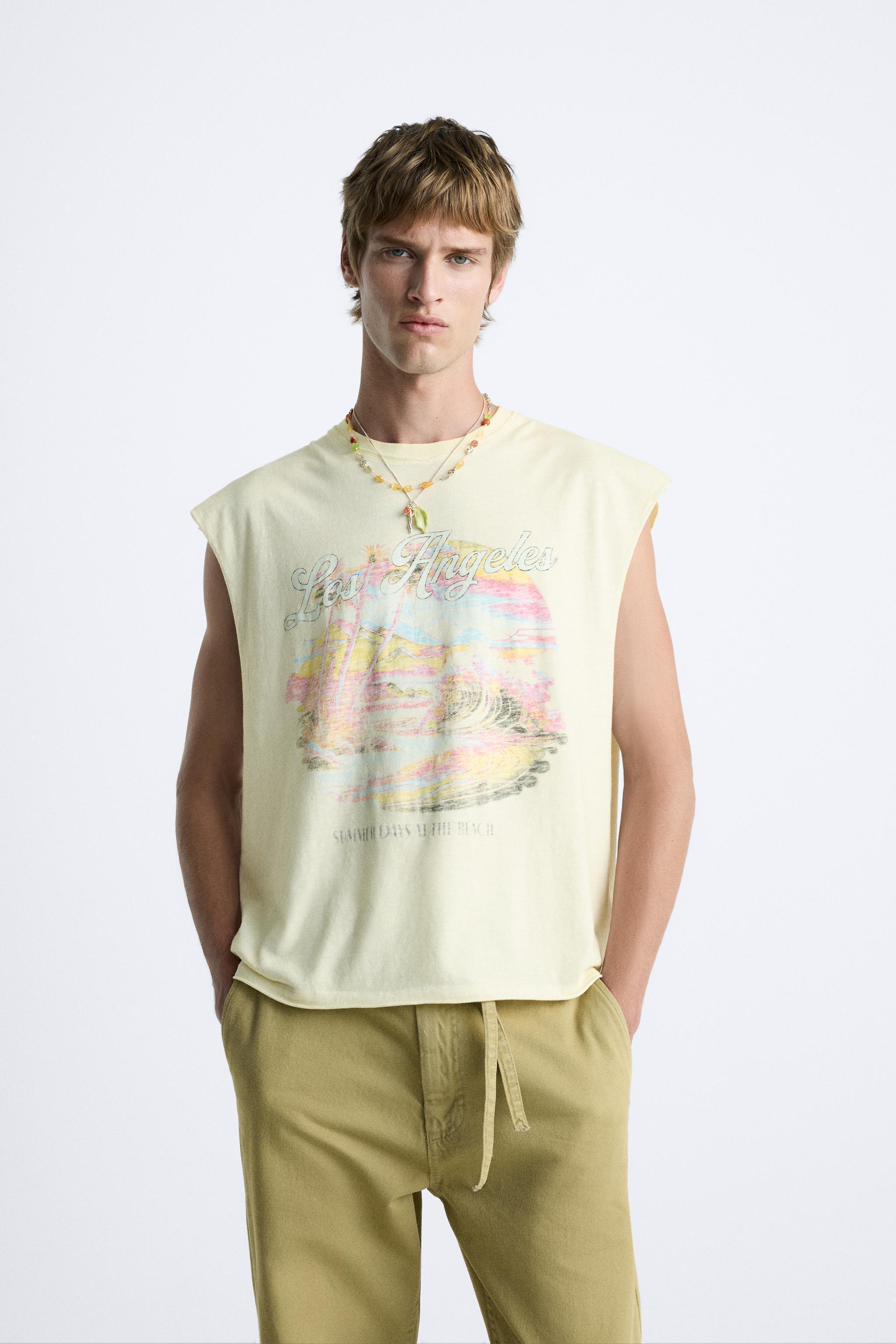 WASHED PRINTED T-SHIRT Product Image