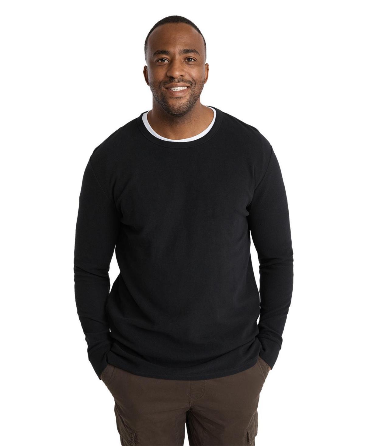 Johnny Bigg Mens Waffle Crew Neck Long Sleeve Tee Product Image