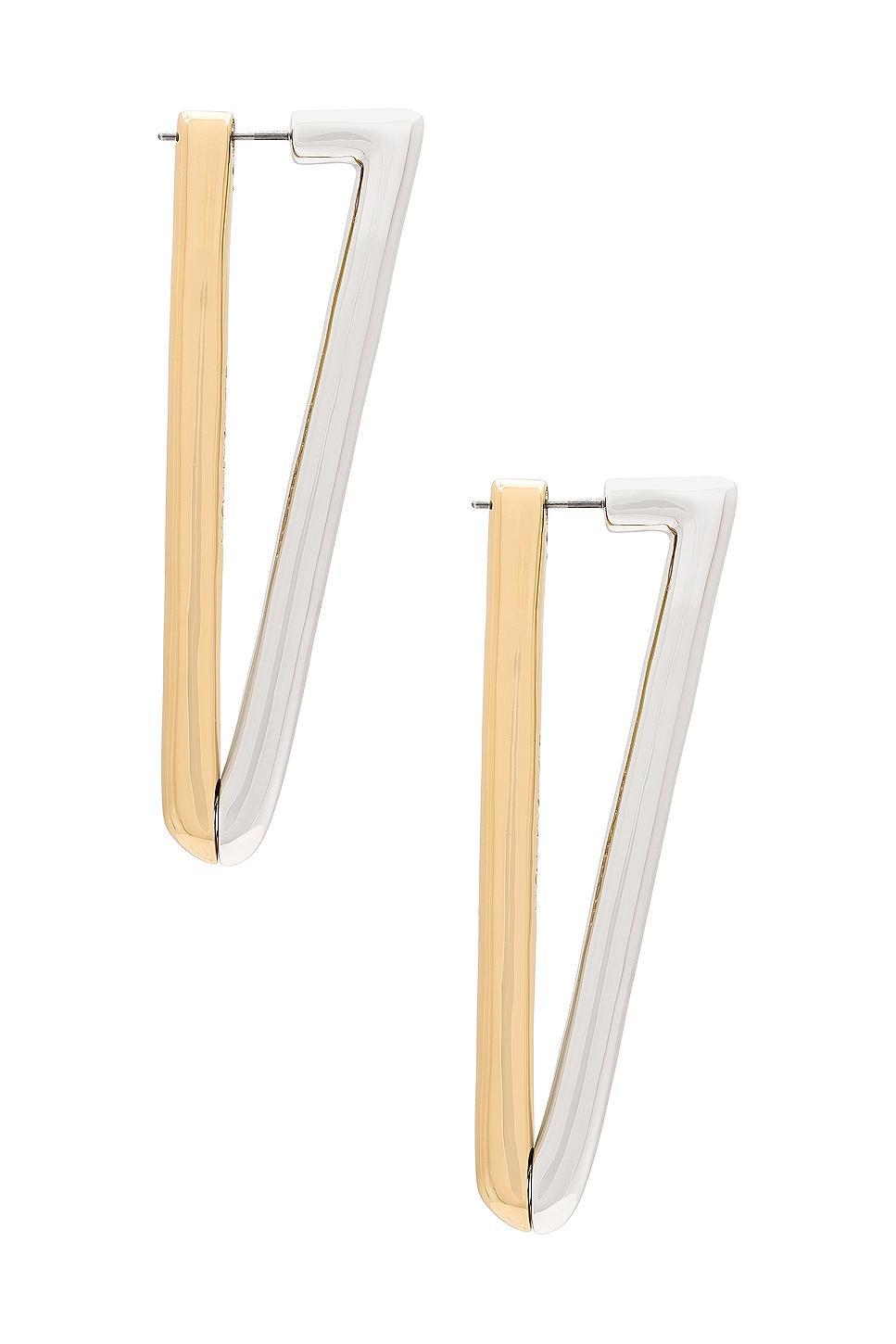 Vita Tow Tone Earrings Product Image