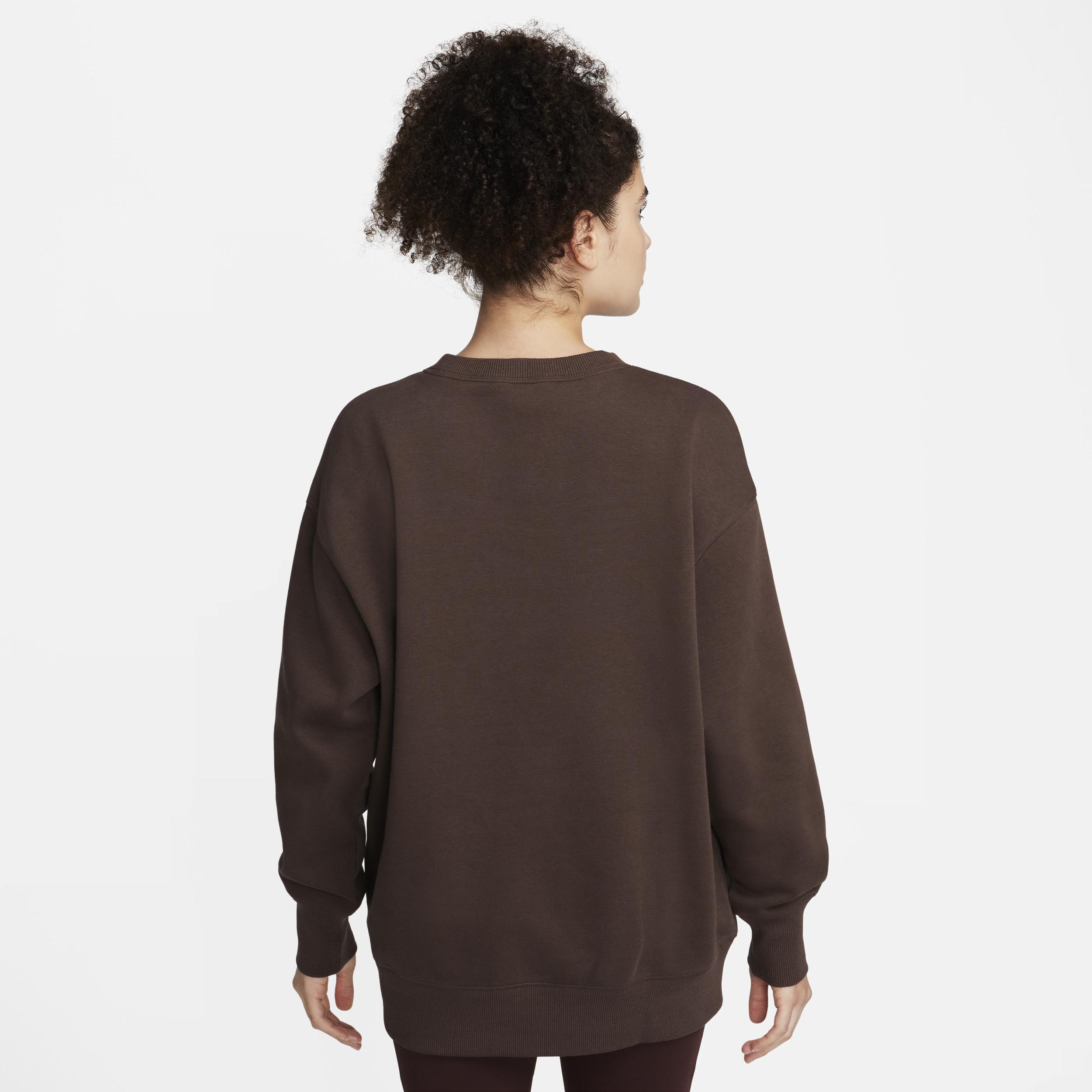 Womens Nike Sportswear Phoenix Fleece Oversized Crewneck Sweatshirt Product Image