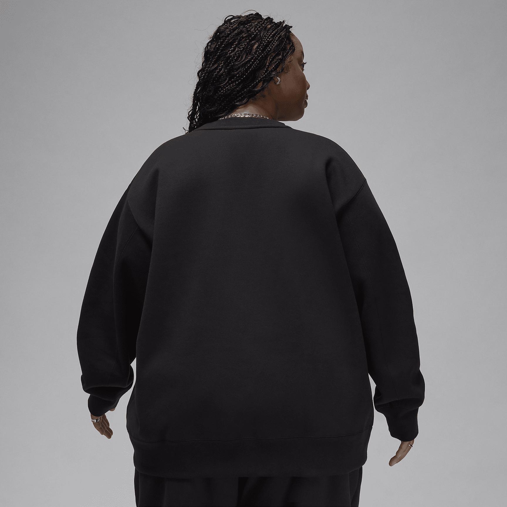 Jordan Flight Fleece Women's Crew-Neck Sweatshirt (Plus Size) Product Image