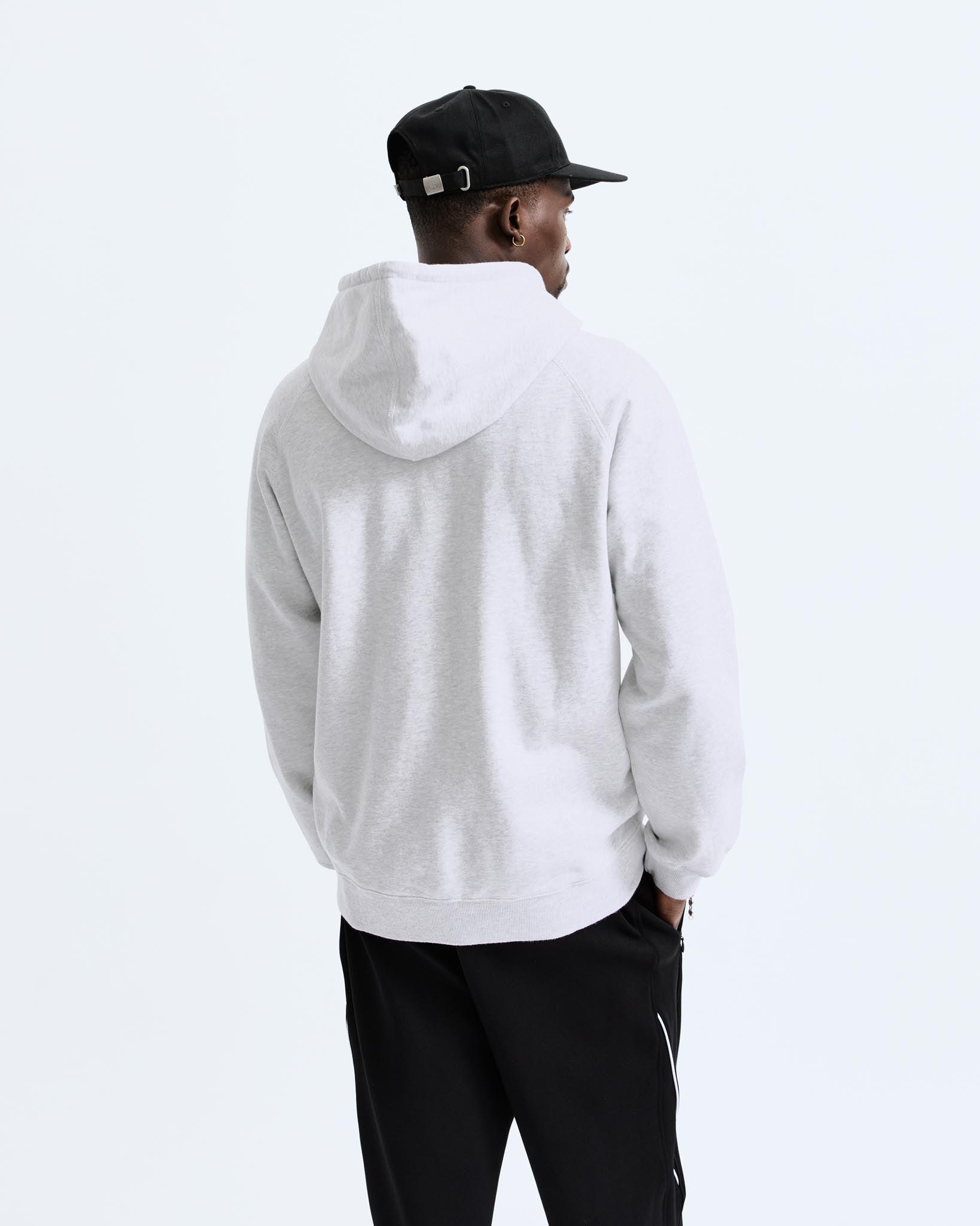 Midweight Terry Classic Full Zip Hoodie - Vault Male Product Image