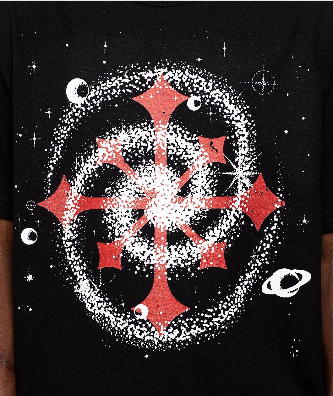 Disorder Space Black T-Shirt Product Image
