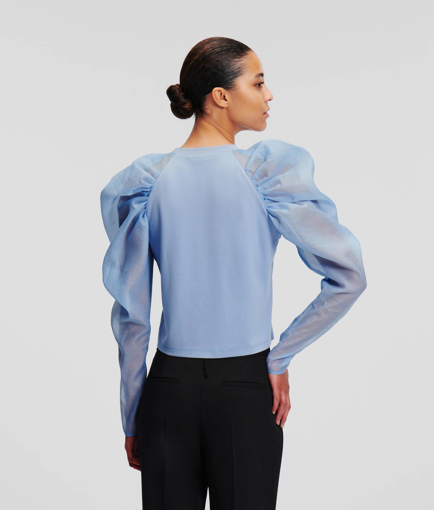 ORGANZA SLEEVE TOP HANDPICKED BY HUN KIM Product Image