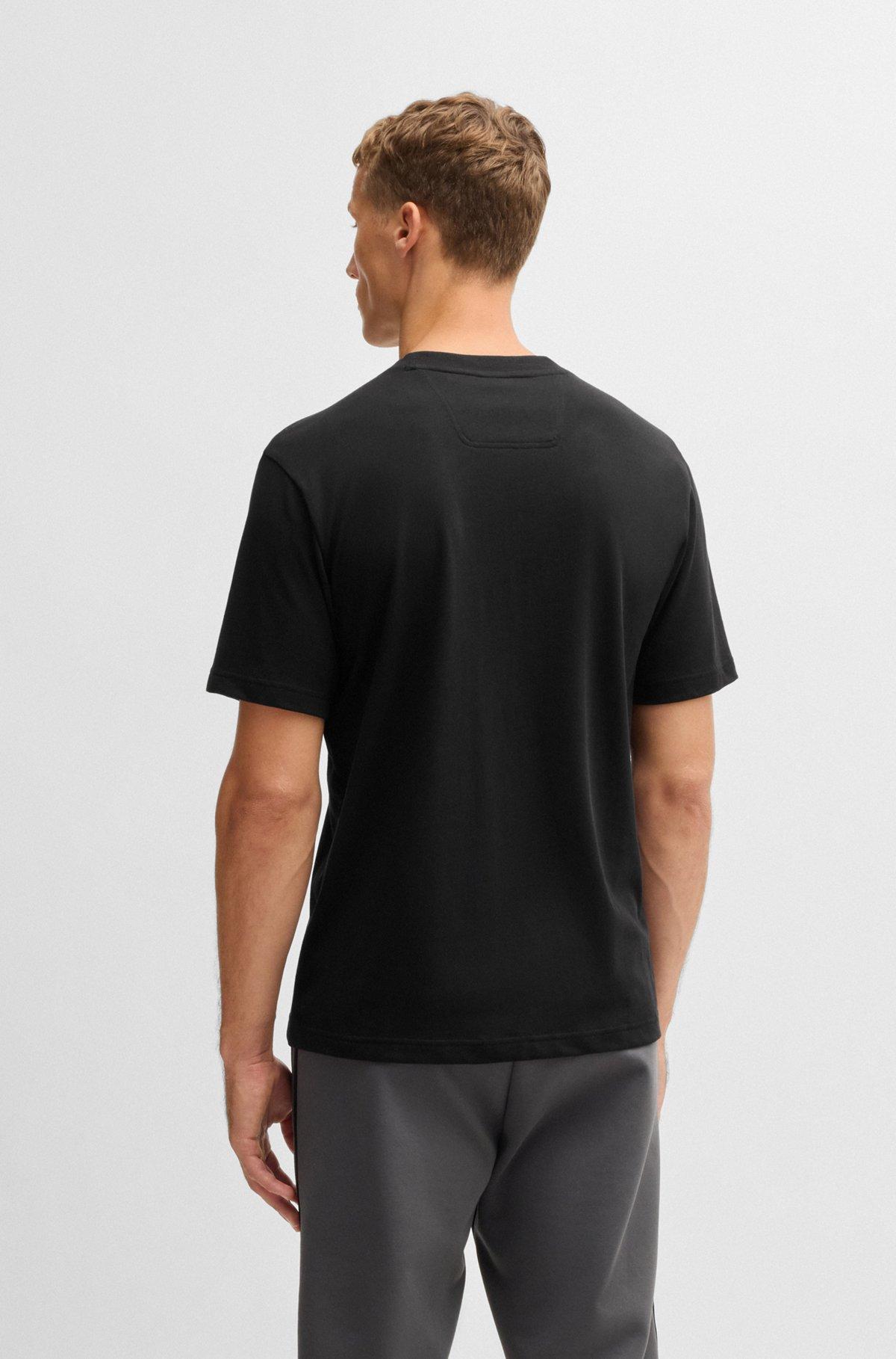 Cotton-jersey relaxed-fit T-shirt with seasonal artwork Product Image