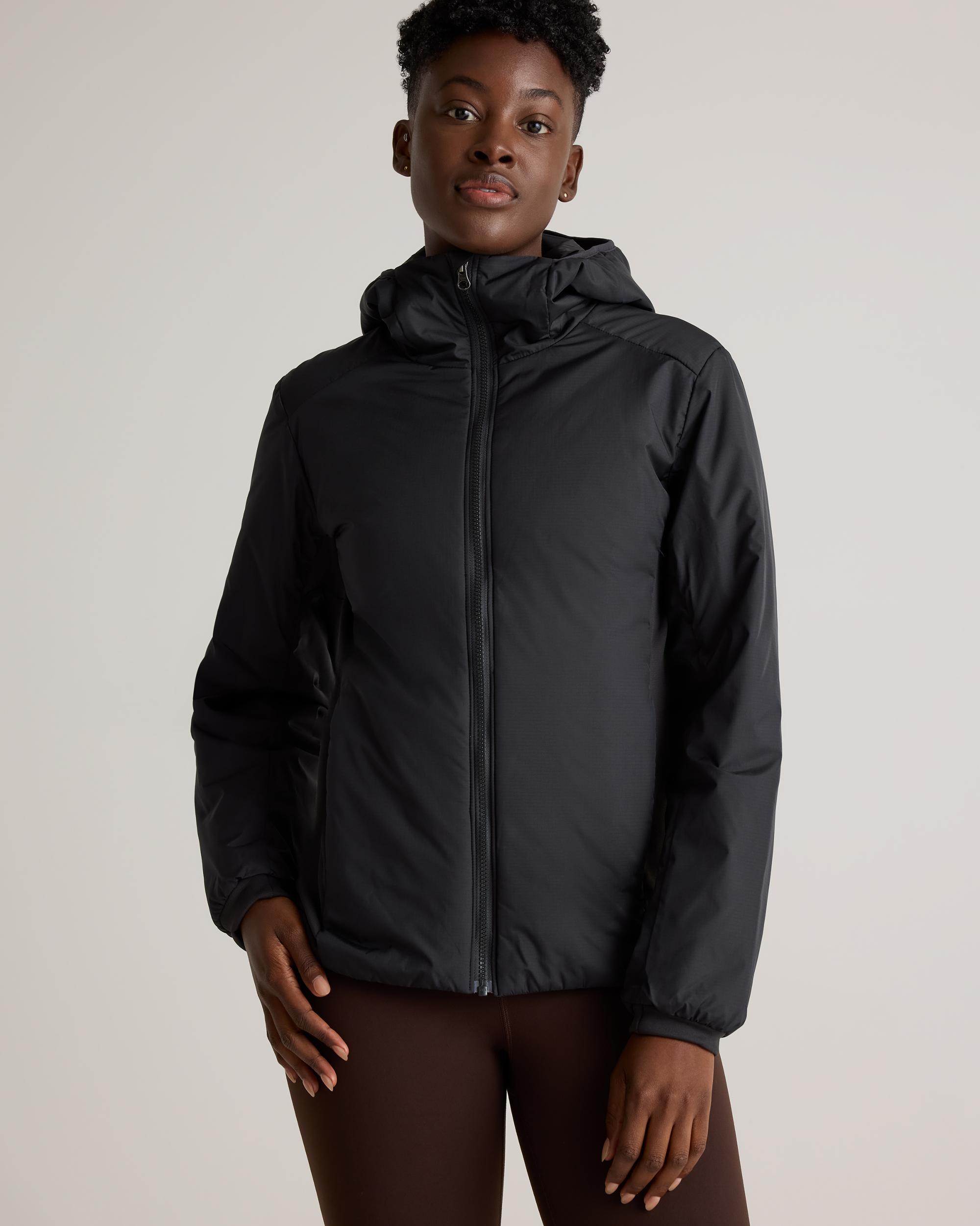 Quince | Women's Hybrid Insulated Lightweight Hooded Jacket 100% Polyester Product Image