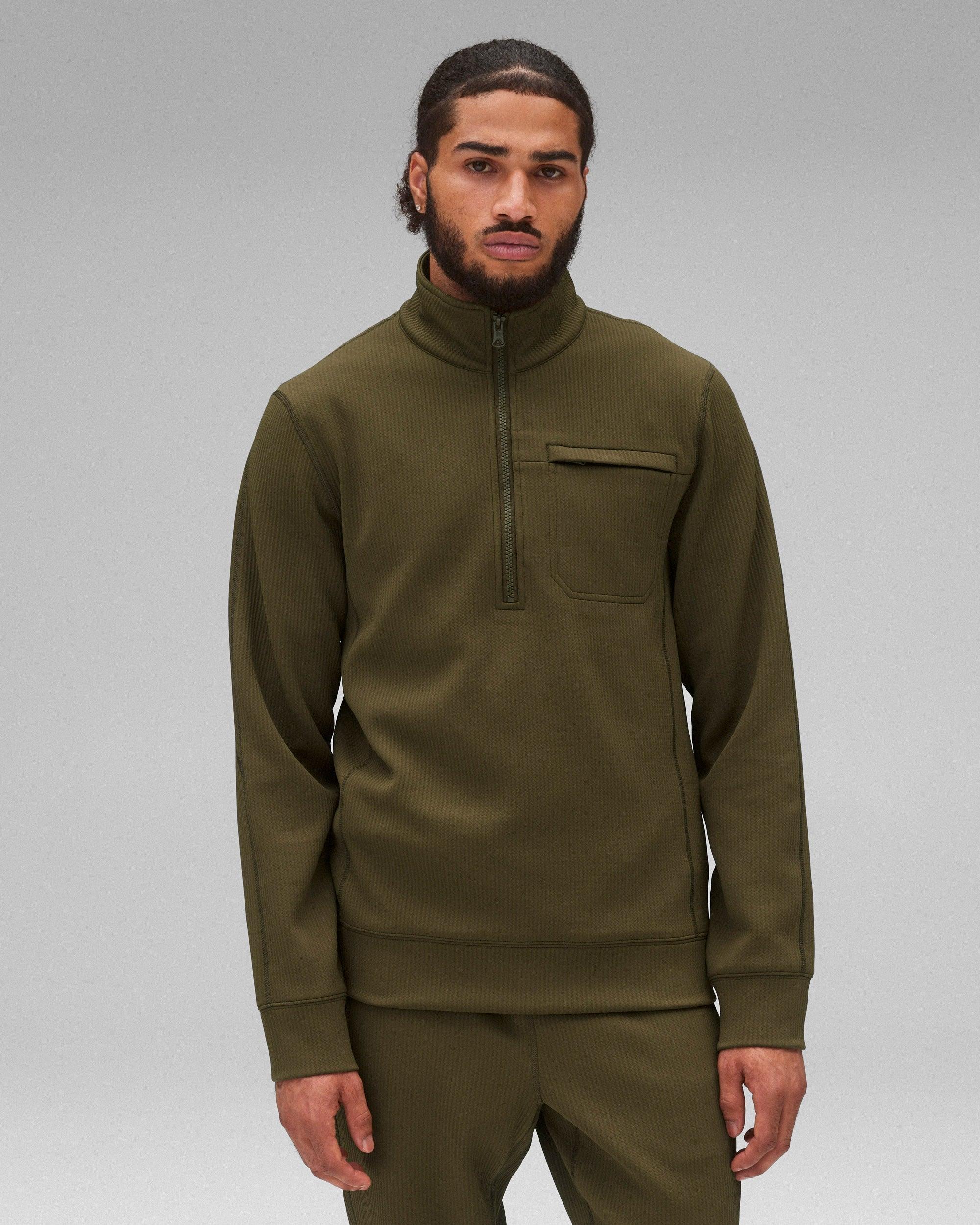 Double Knit Rally Slim Quarter Zip Male Product Image