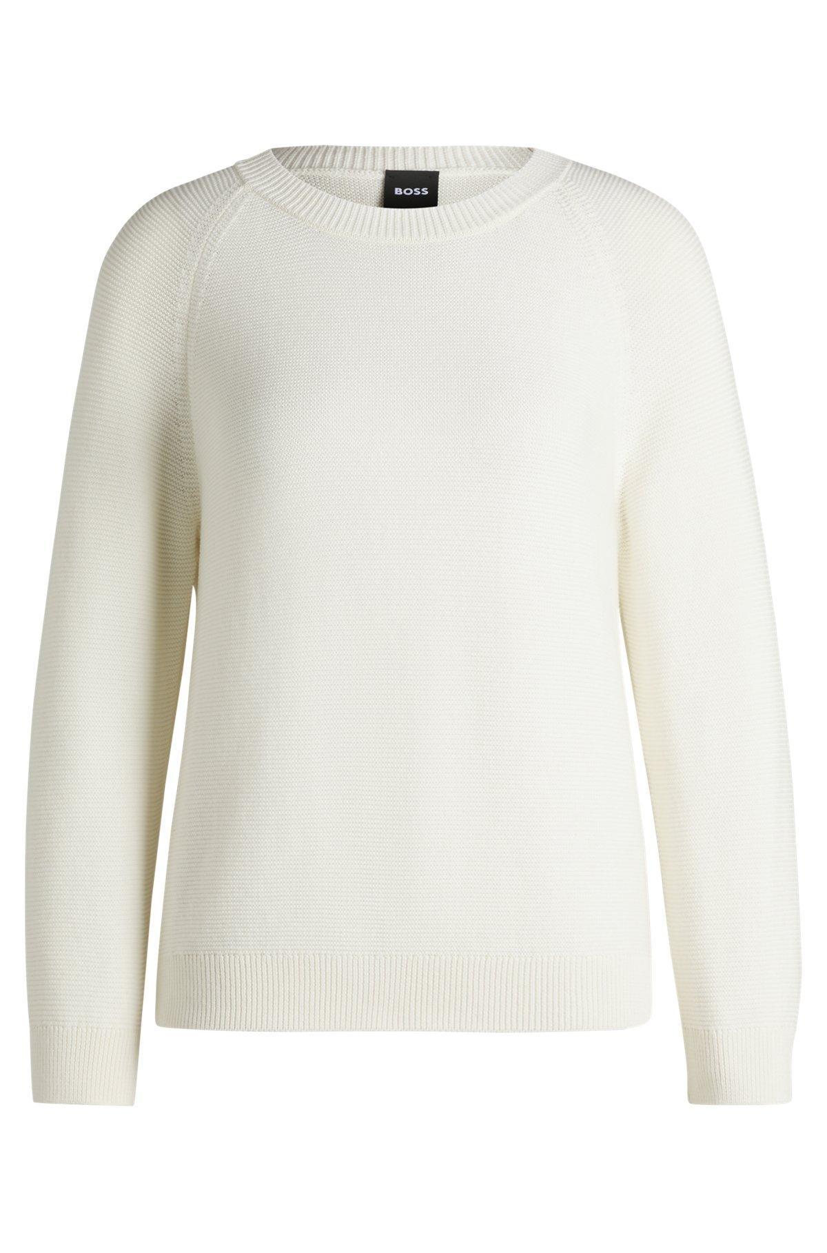 Knitted sweater in pure cotton Product Image