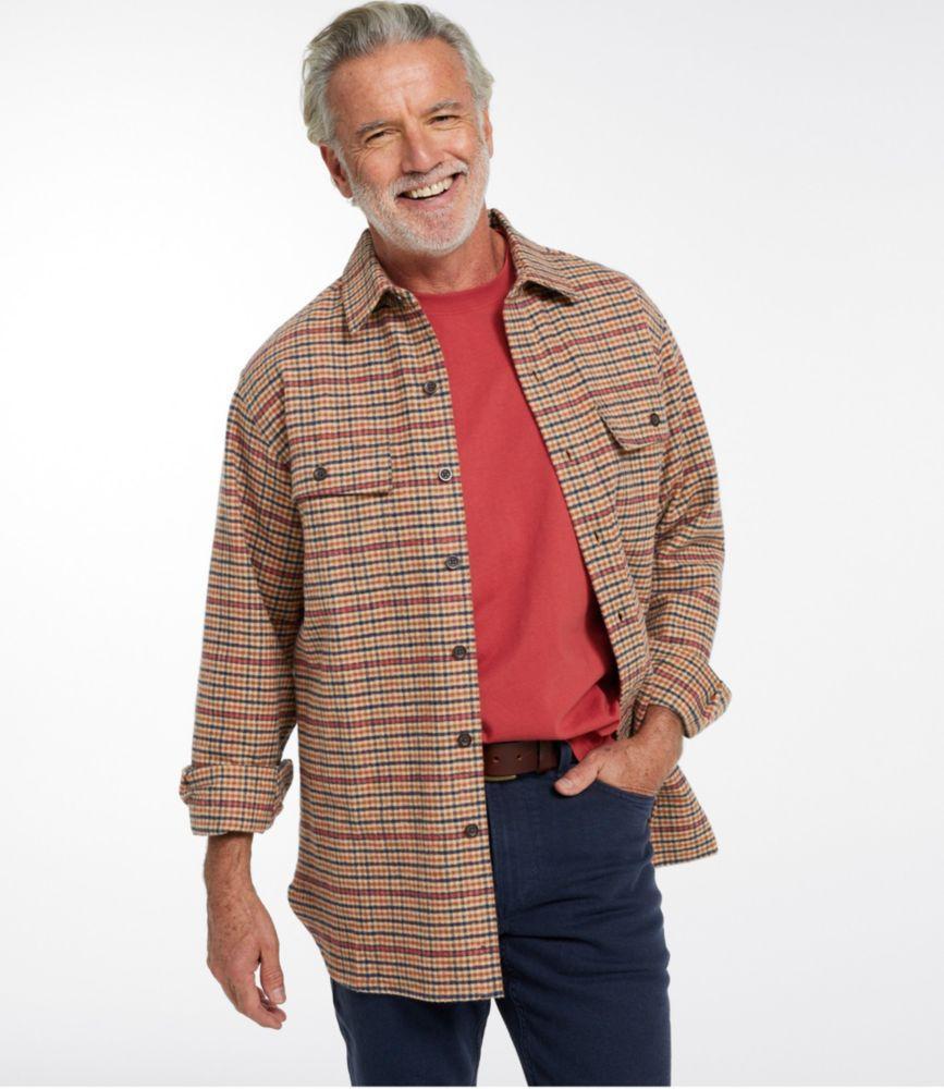 
                            Men's Chamois Shirt, Slightly Fitted, Plaid
                         Product Image