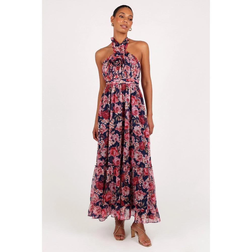 Petal and Pup Womens Lennon Halterneck Maxi Dress Product Image