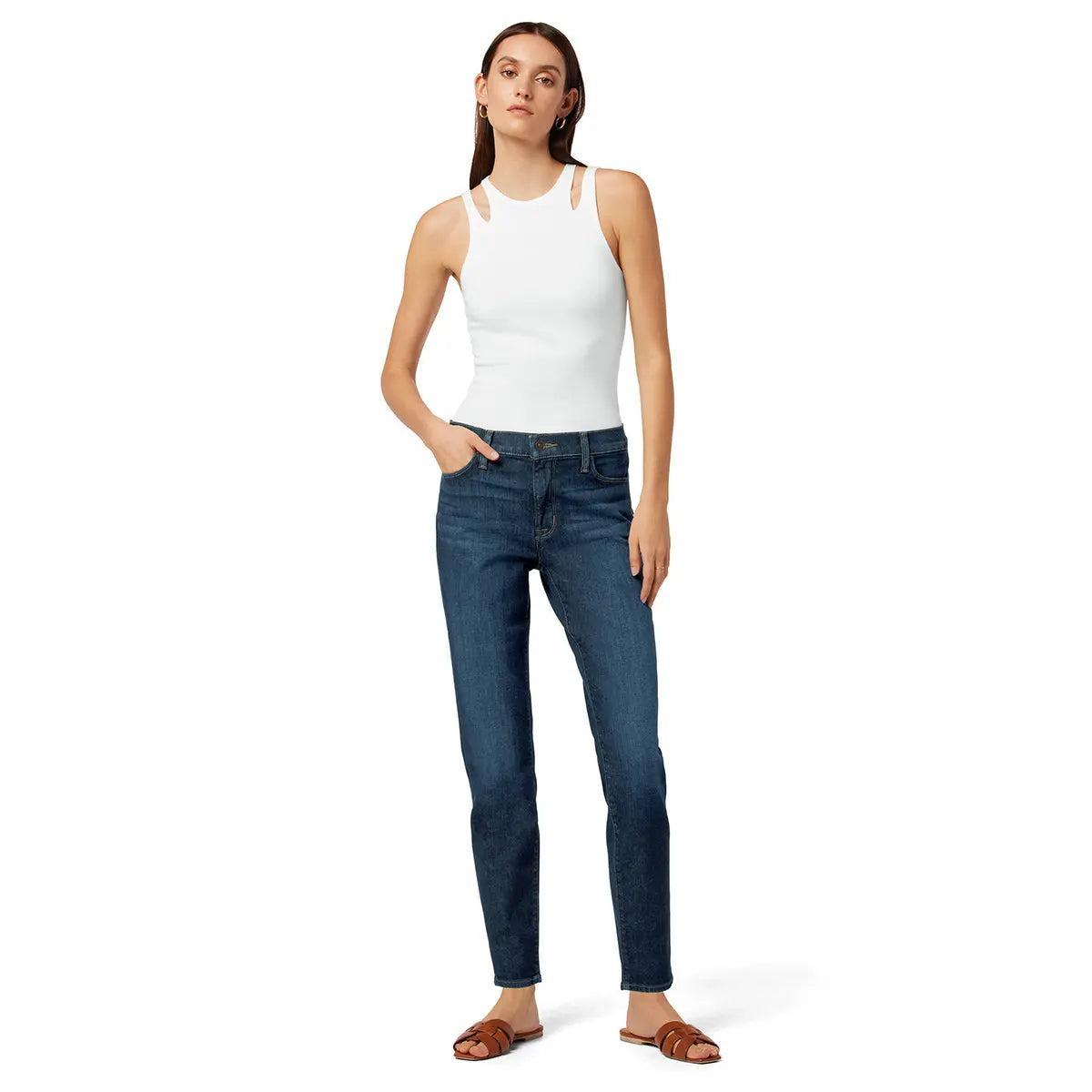 Hudson Women's Natalie Mid Rise Super Skinny Ankle Product Image