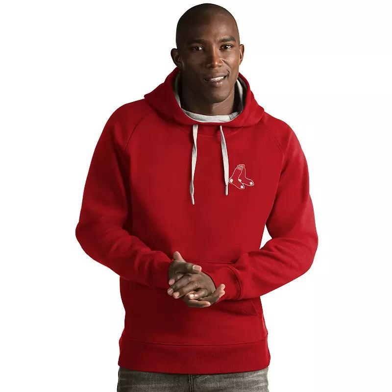 Mens Antigua FC Dallas Victory Pullover Hoodie Product Image