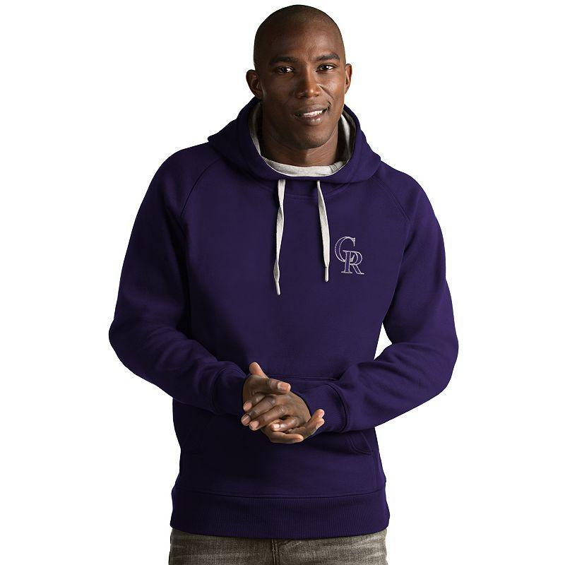 Men's Antigua Orlando City SC Victory Pullover Hoodie, Size: XL, Orf Purple Product Image