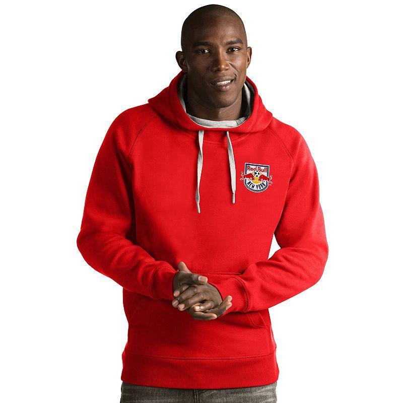 Men's Antigua New York Red Bulls Victory Pullover Hoodie, Size: XL Product Image