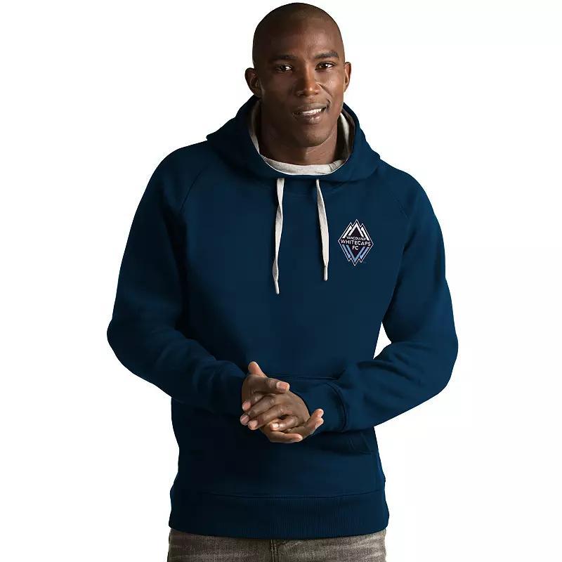 Men's Antigua Vancouver Whitecaps Victory Pullover Hoodie, Size: 3XL, Vwc Gray Product Image