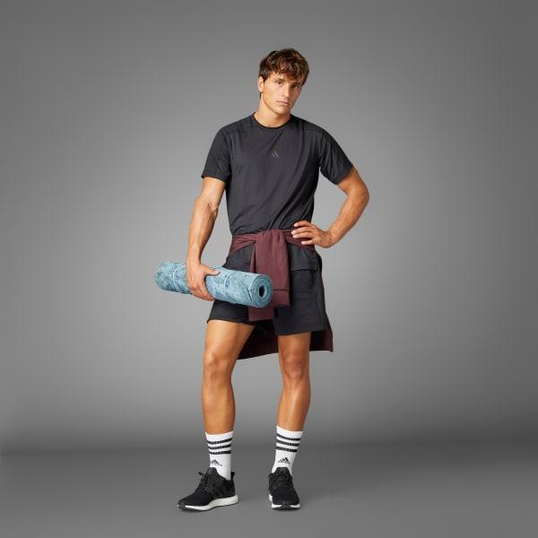 adidas Puremotion Tee Aurora Ruby L Mens Product Image