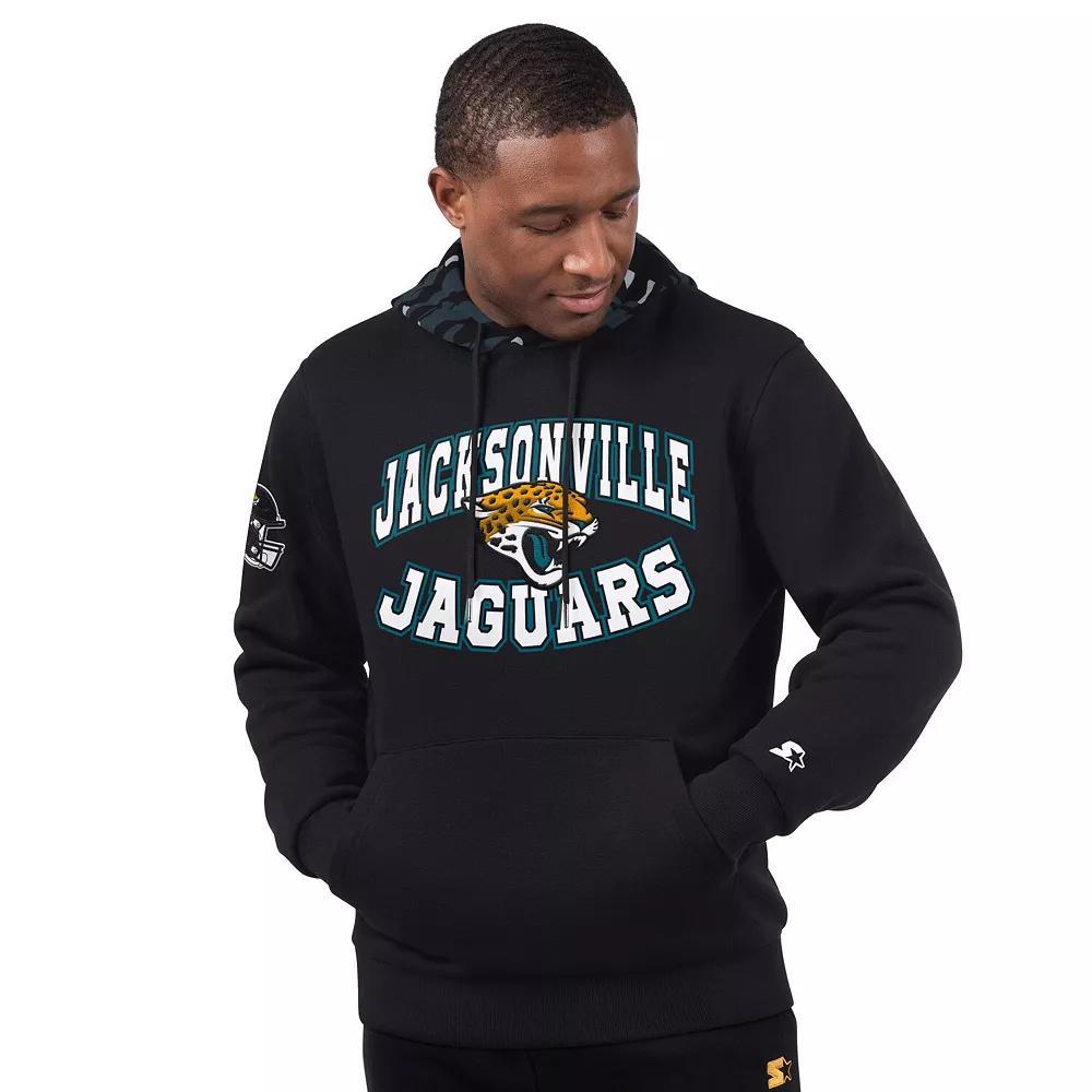 Men's Starter Black Jacksonville Jaguars Thursday Night Gridiron Pullover Hoodie, Size: Small Product Image