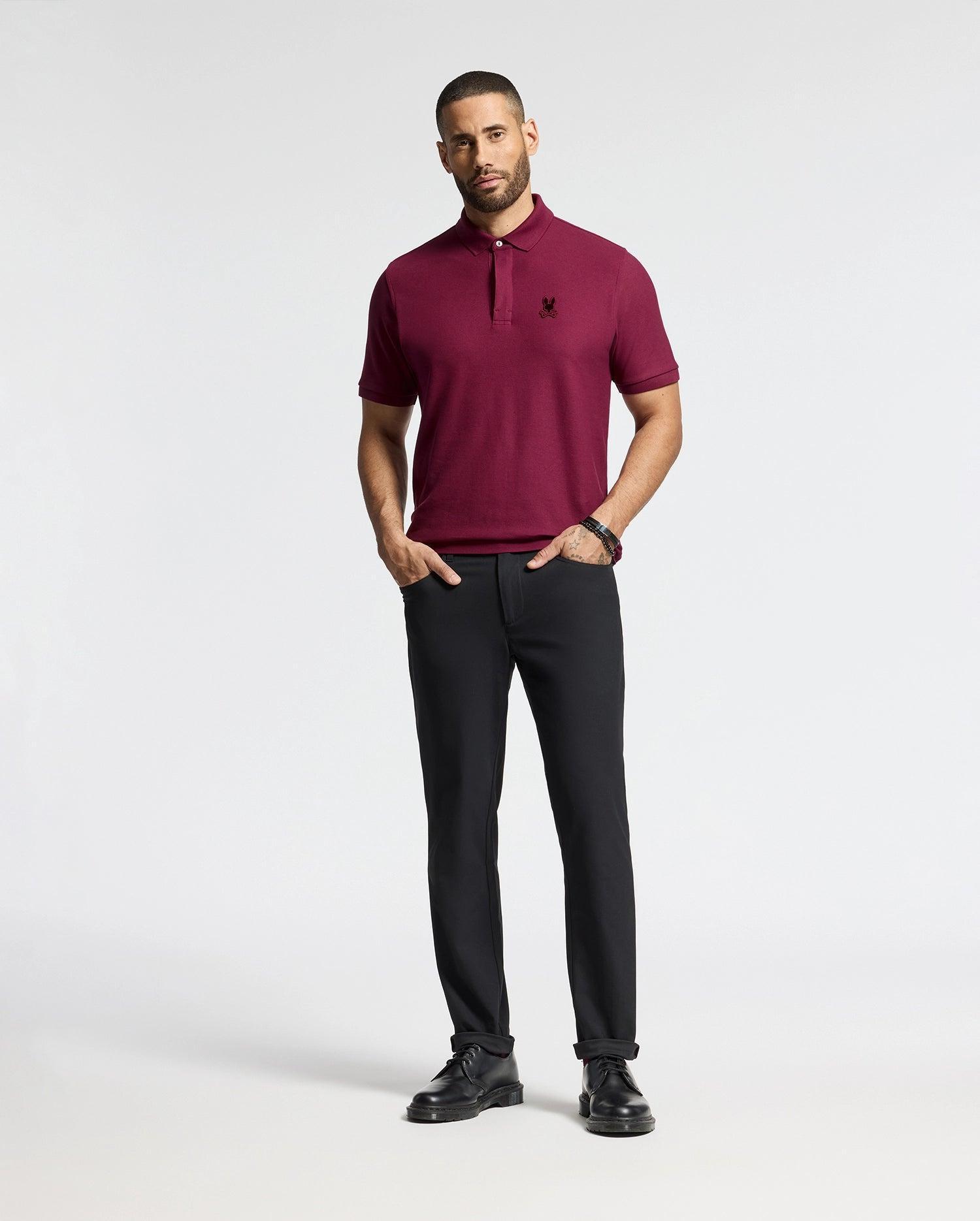 MENS BRANSON PIQUE POLO - B6K108E200 Product Image