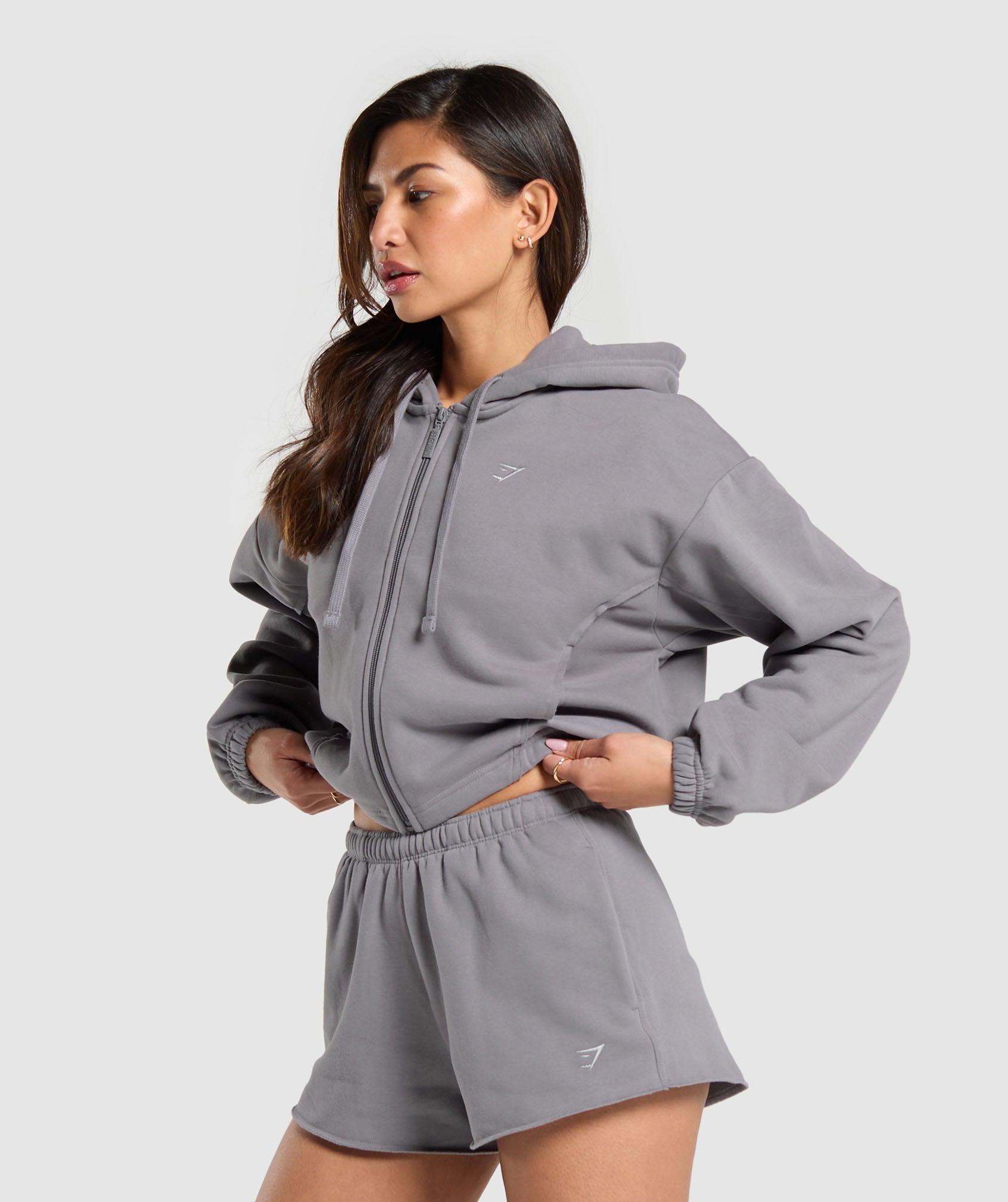 Fleece Zip Hoodie Product Image