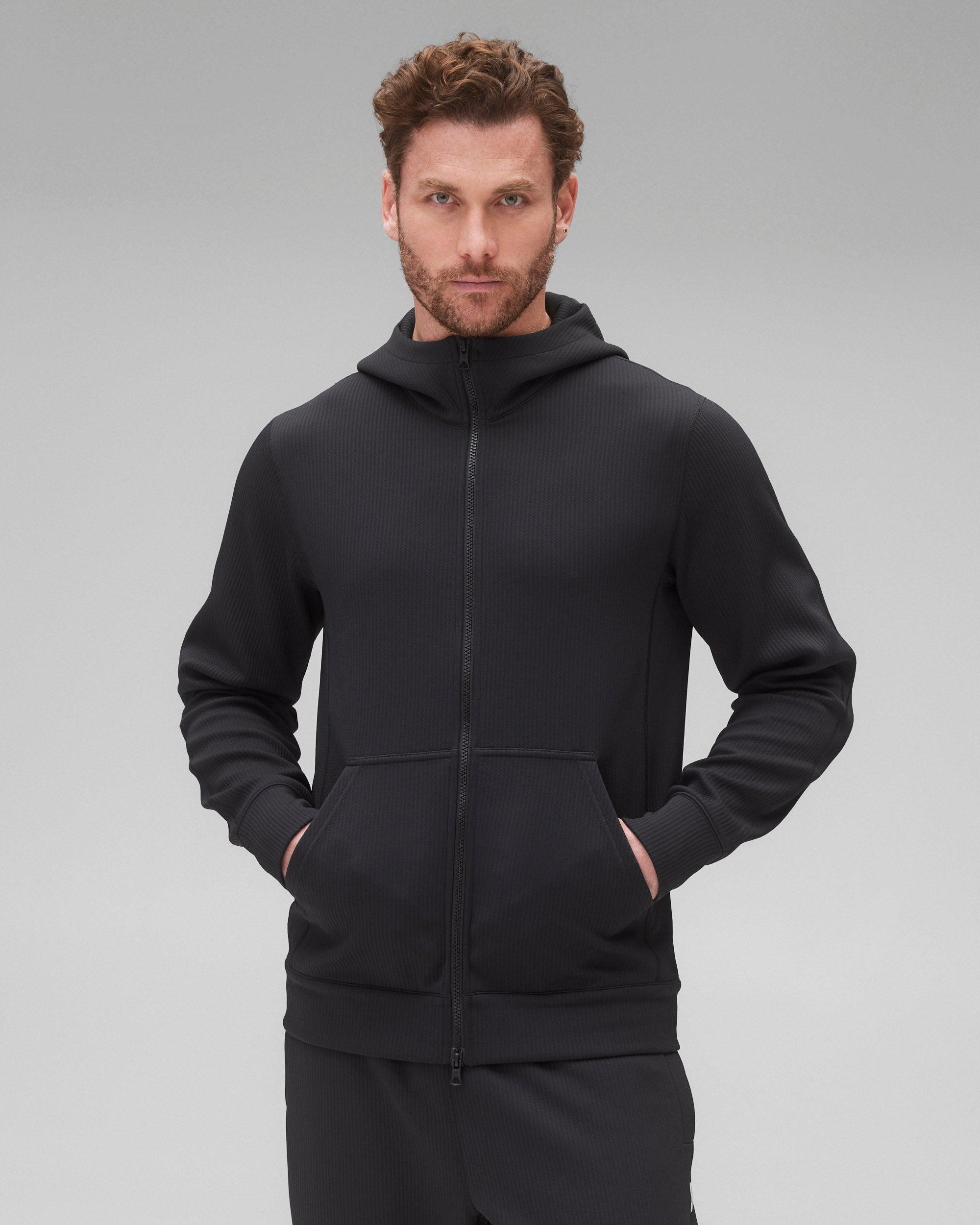 Double Knit Rally Slim Zip Hoodie Male Product Image